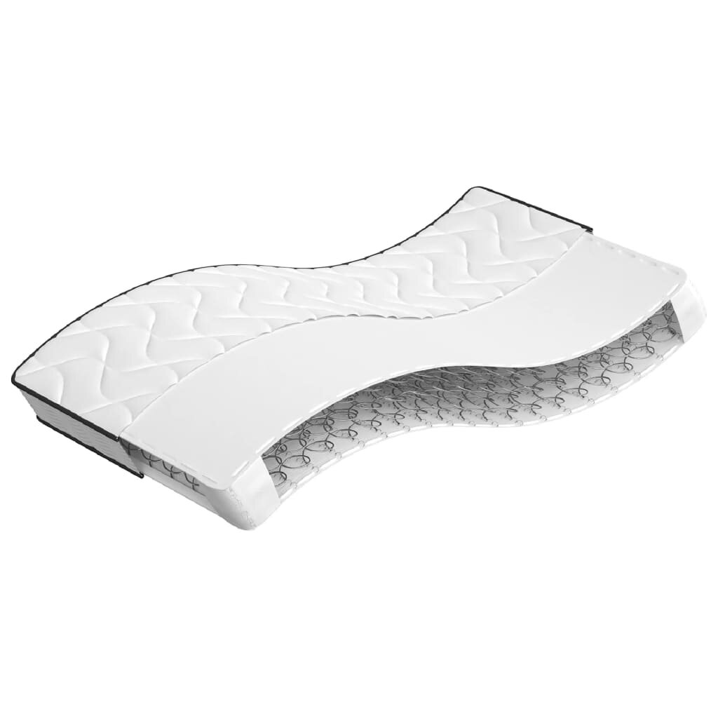 vidaXL Матрак бонел пружини Medium 100x200 см