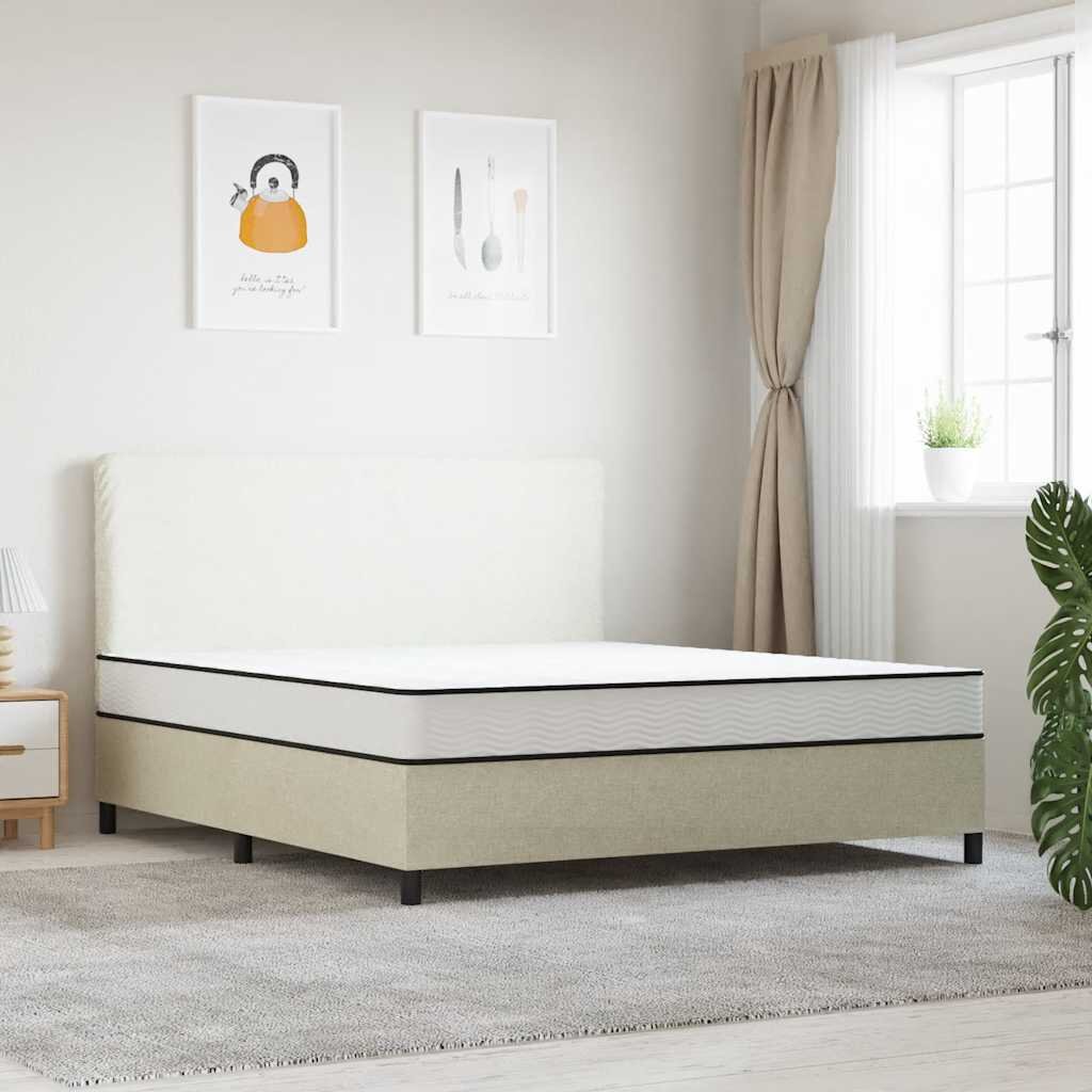 vidaXL Матрак бонел пружини Medium 200x200 см King Size