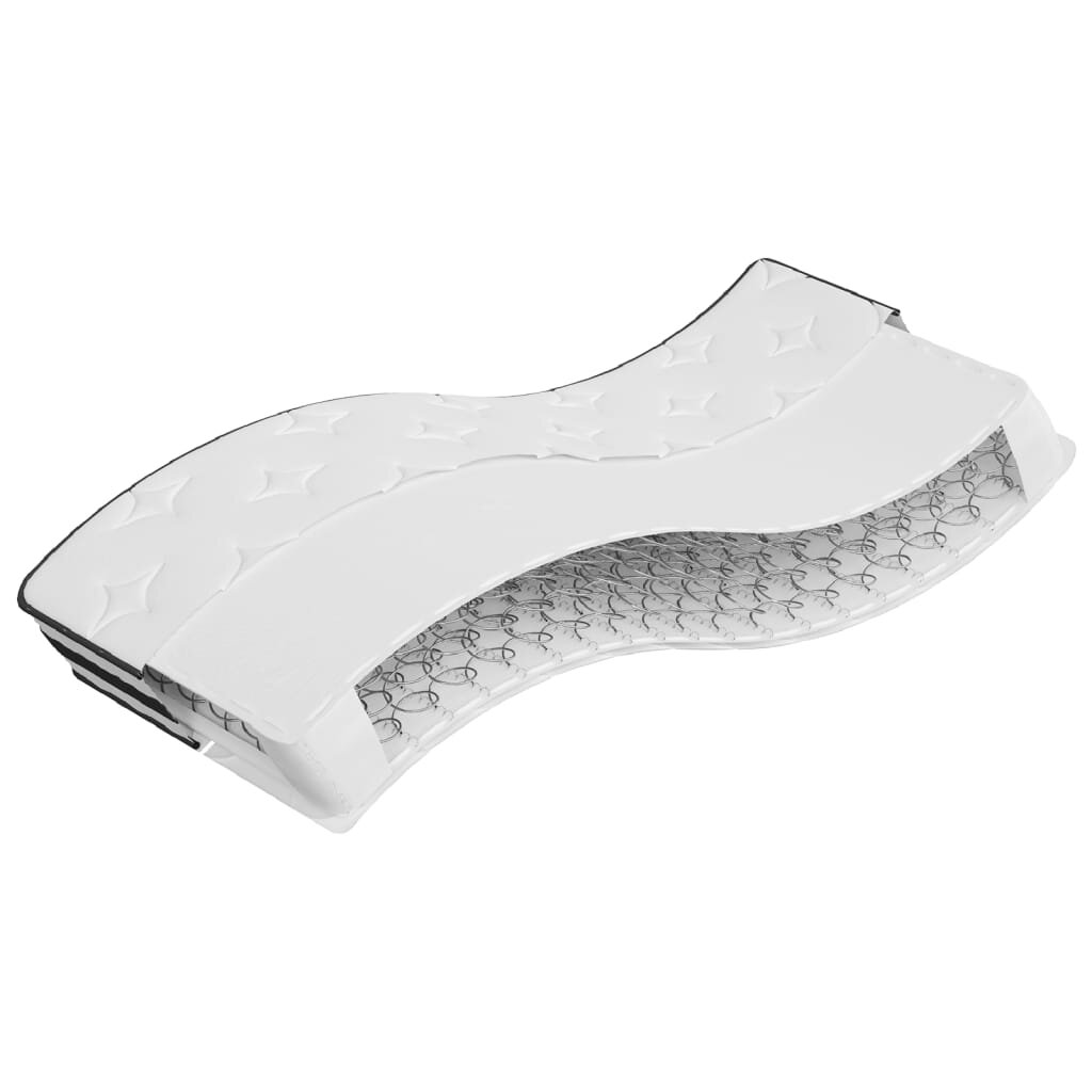 vidaXL Матрак бонел пружини Medium 80x200 см