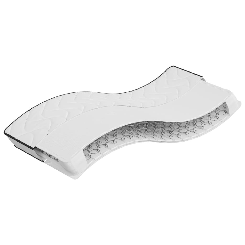 vidaXL Матрак бонел пружини Medium 90x200 см