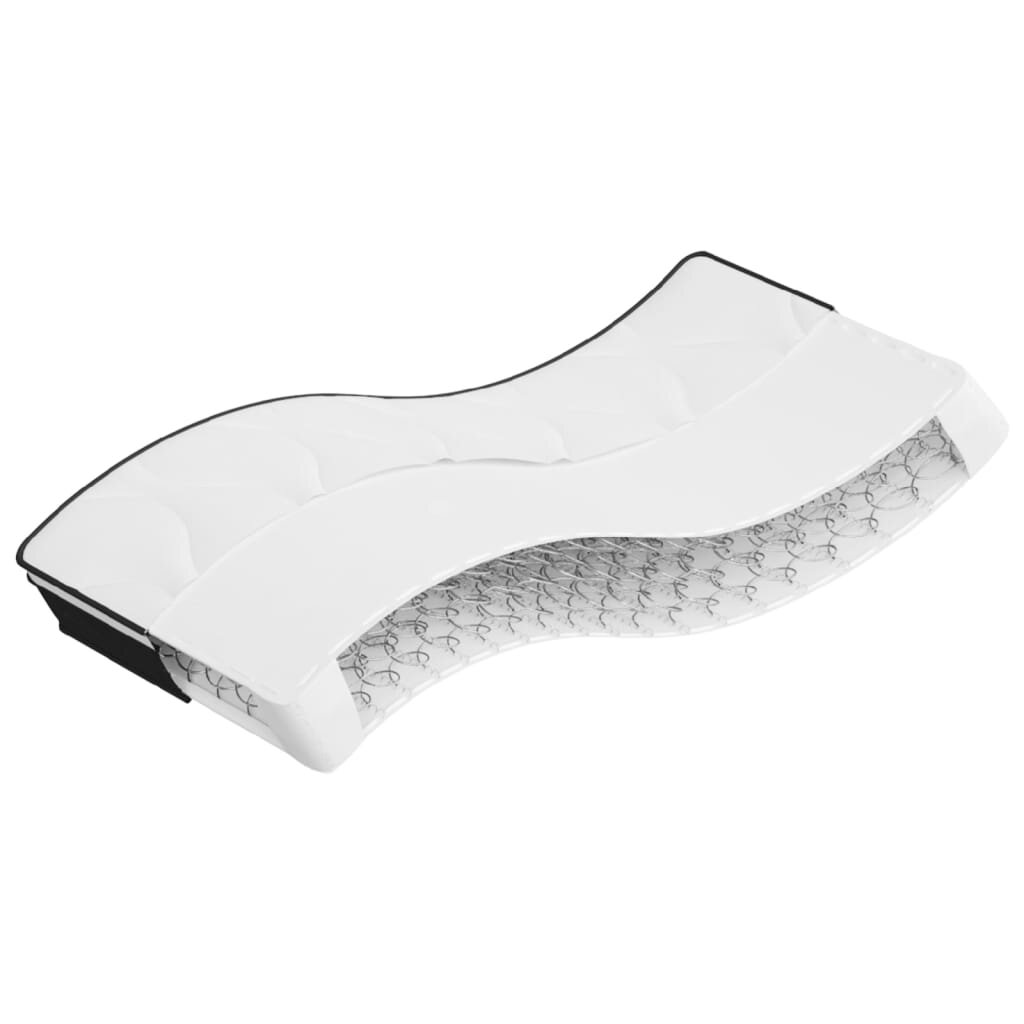 vidaXL Матрак бонел пружини Medium 90x200 см