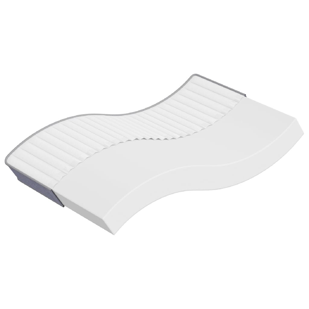 vidaXL Матрак от пяна средномек 120x200 см