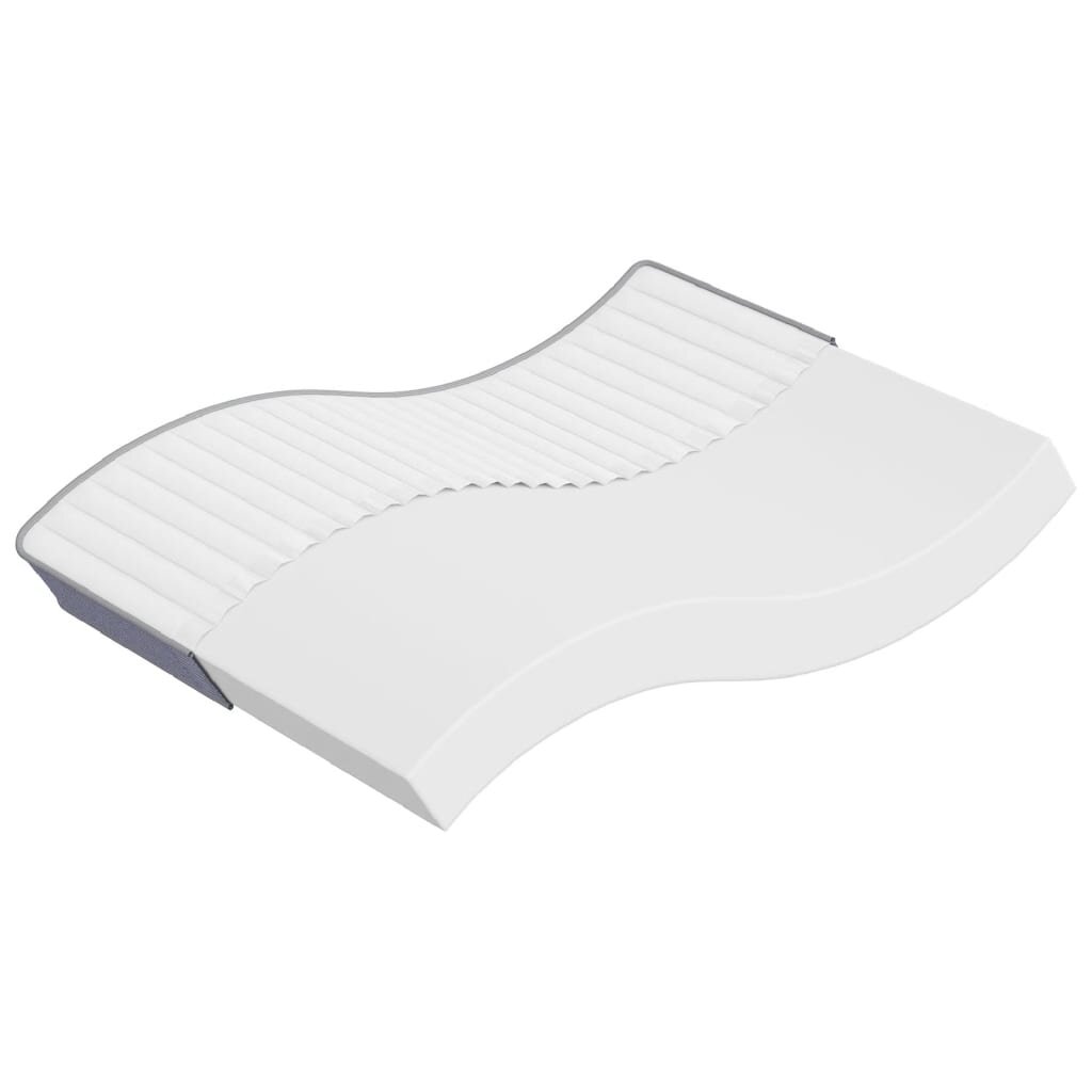 vidaXL Матрак от пяна средномек 160x200 см