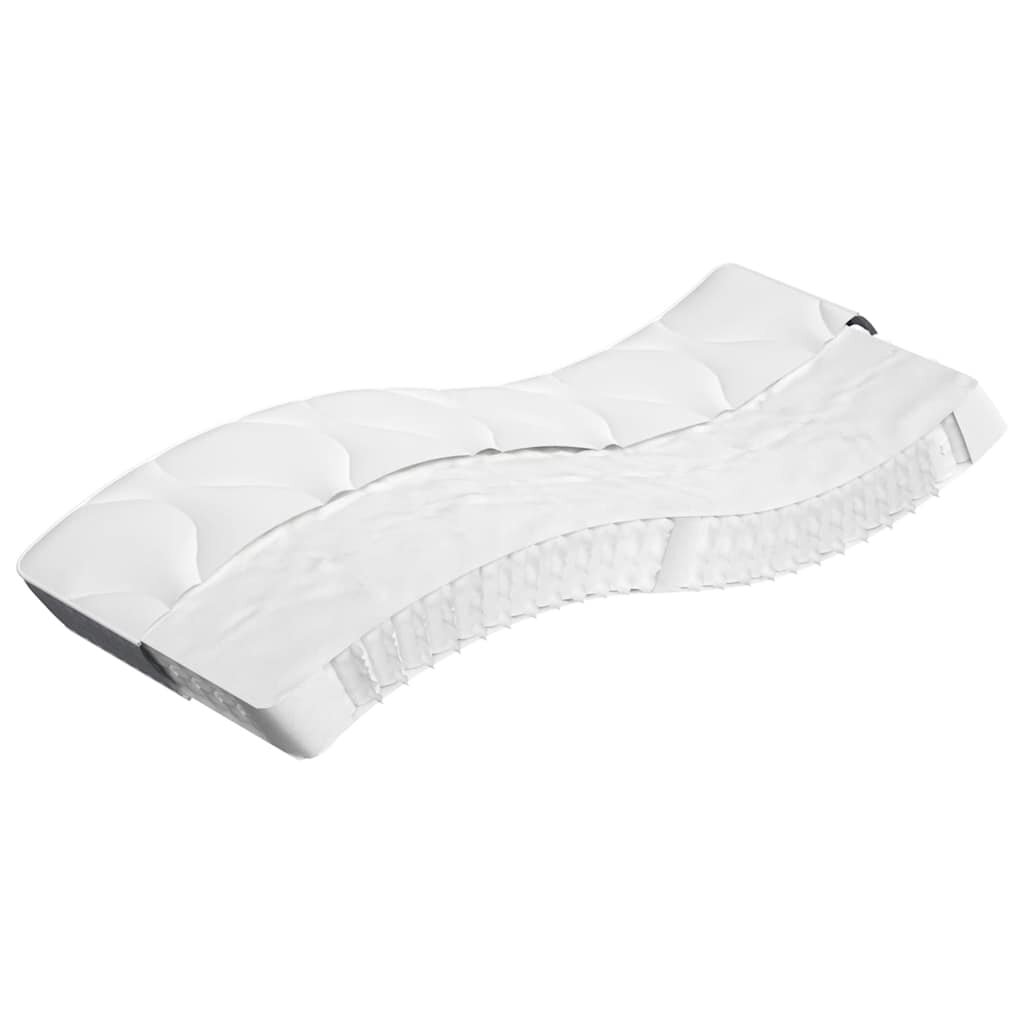 vidaXL Матрак покет пружини Medium 90x200 см