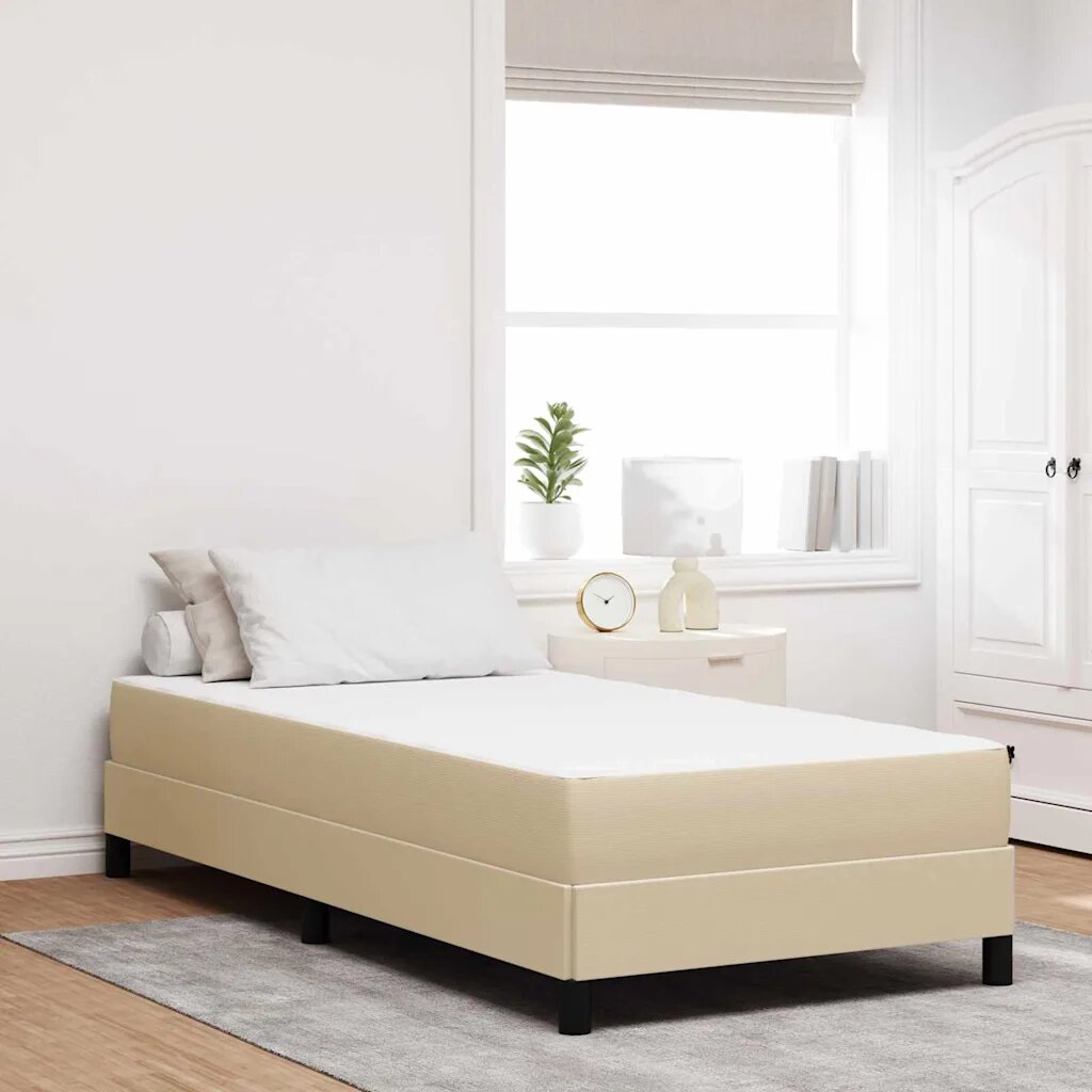 vidaXL Матрак за легло с матрак Градински чай 90 x 190 cm текстил