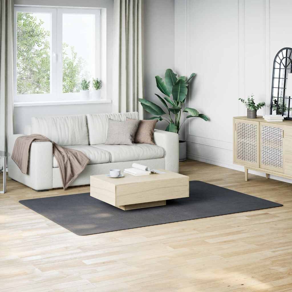 vidaXL Миещ се килим мек къс косъм 160x230 см противоплъзгащ антрацит