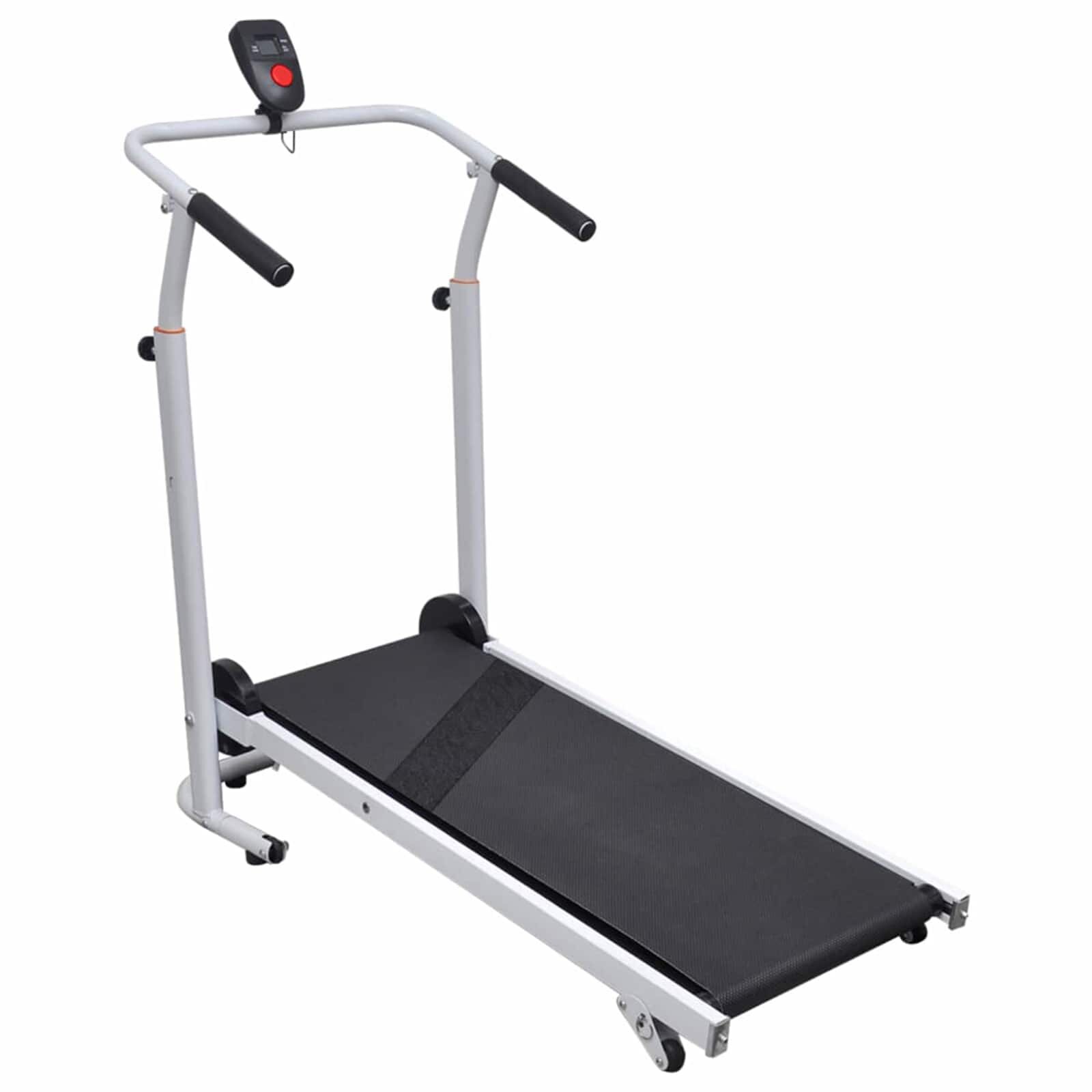 vidaXL Мини Бягаща Пътека Сгъваема 105 x 53 x (95-120) см Черна