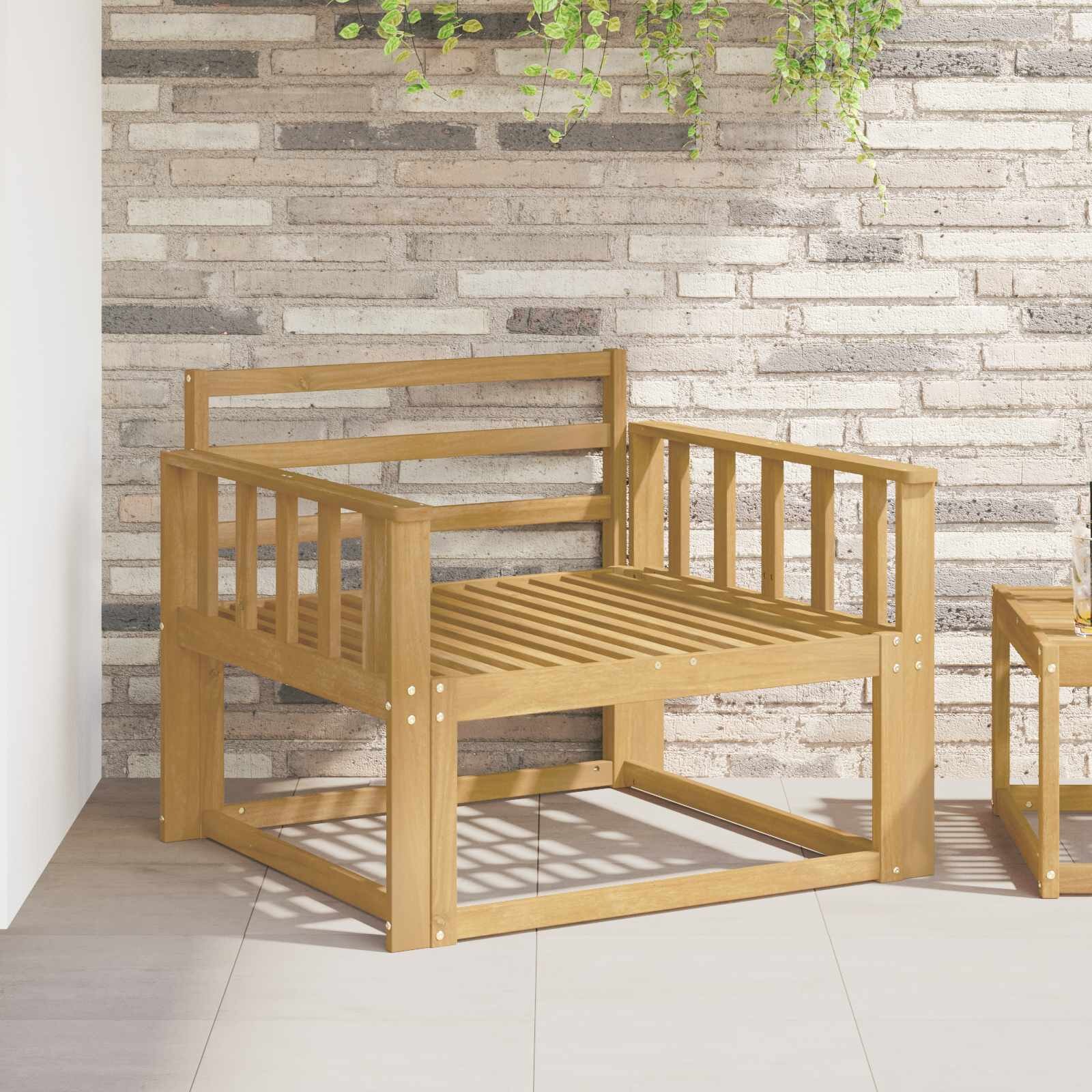 vidaXL Модул на подлакътници 2 бр. Бяло 80 x 6 x 61 см
