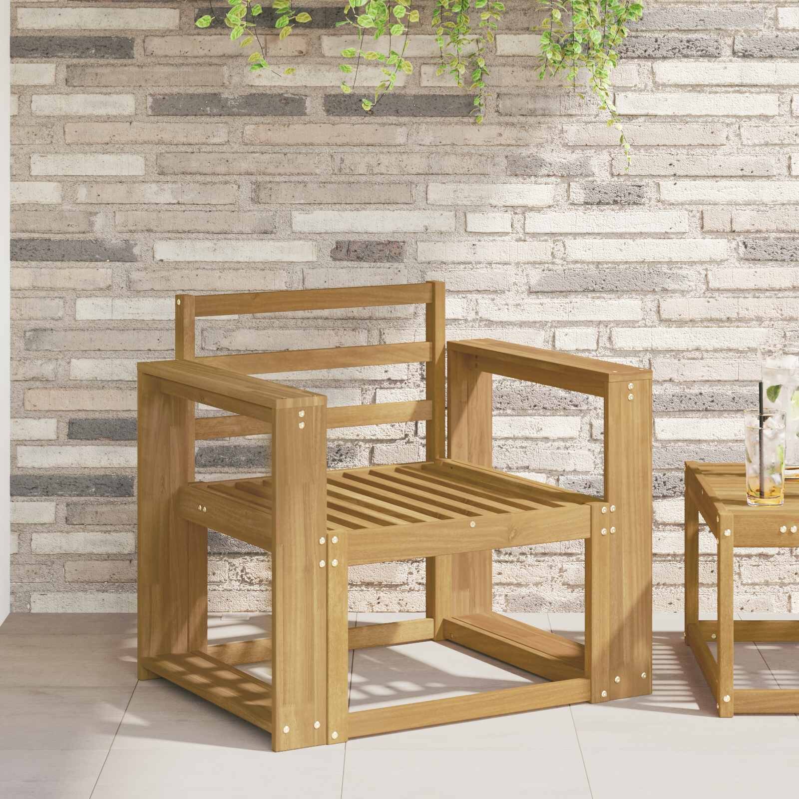 vidaXL Модул с подлакътници 2 бр. Бяло 585 x 10 x 61 см