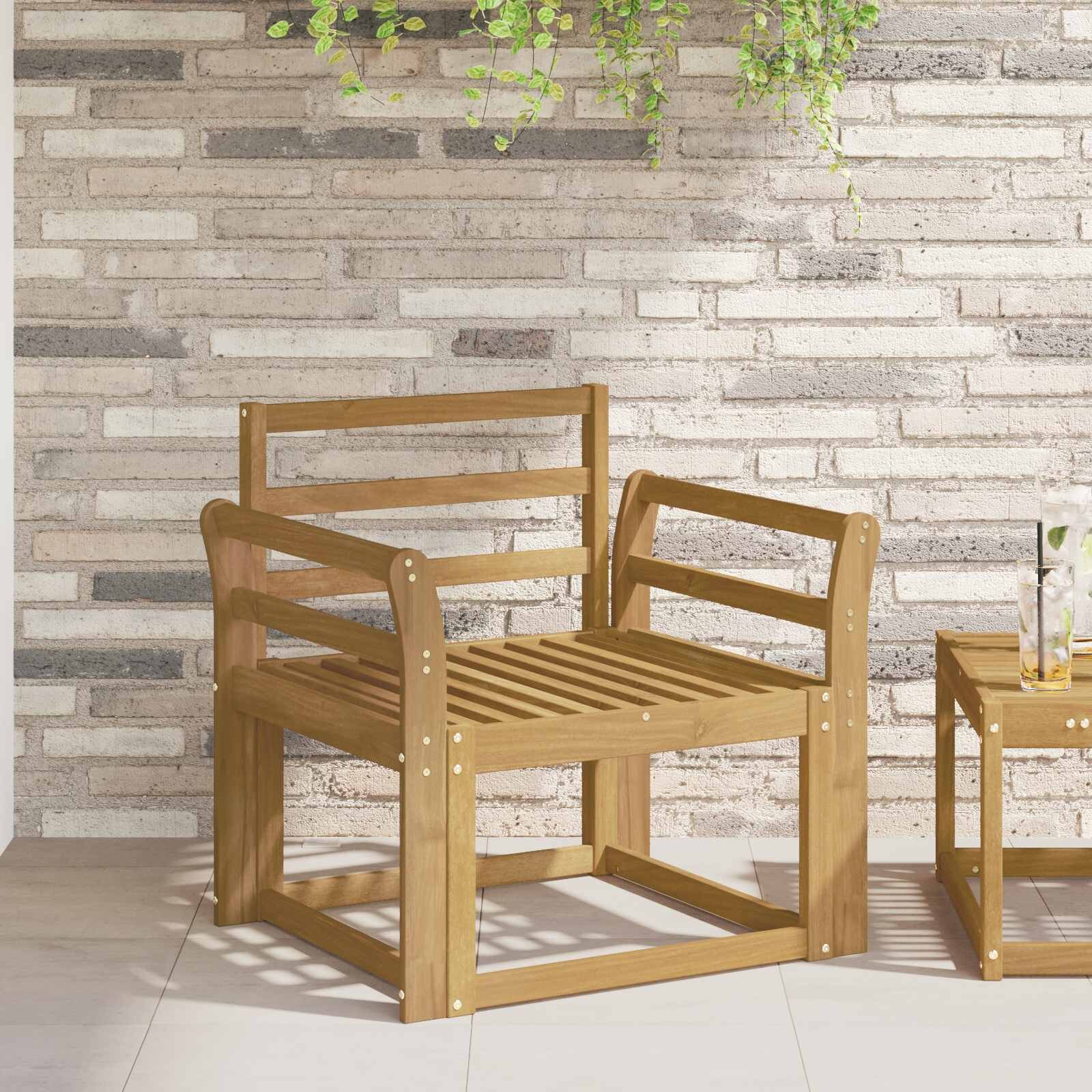 vidaXL Модул с подлакътници 2 бр. Бяло 585 x 85 x 60 см