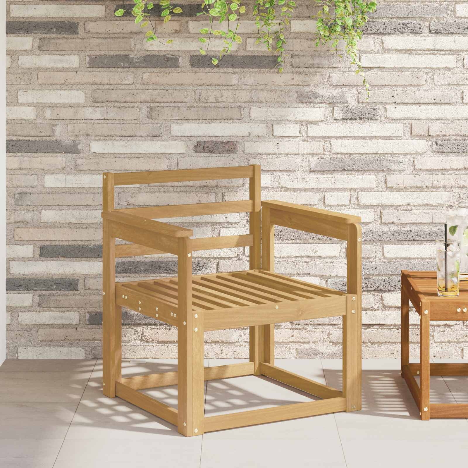 vidaXL Модул с подлакътници 2 бр. Бяло 59 x 6 x 61 см