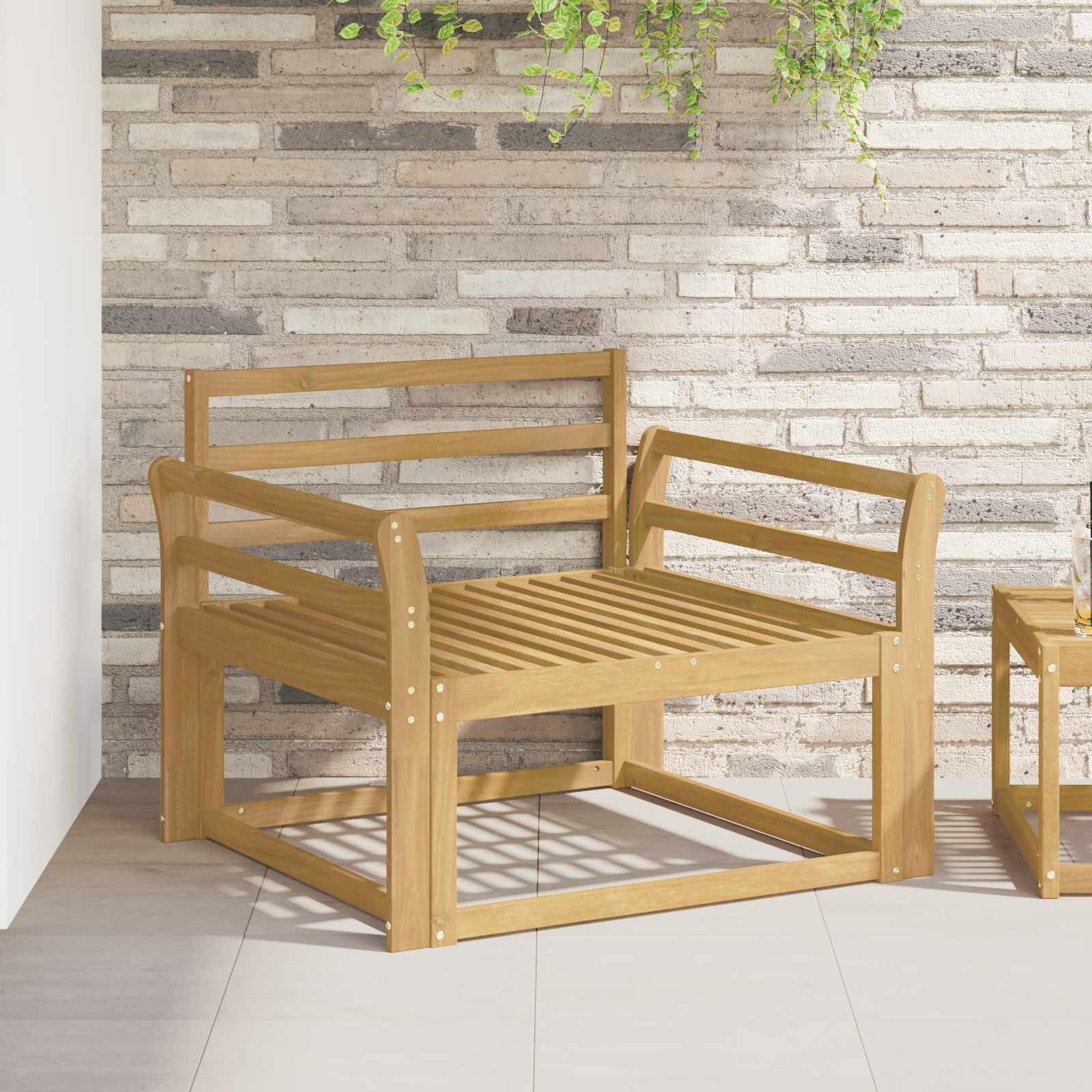 vidaXL Модул с подлакътници 2 бр. Бяло 785 x 85 x 60 см