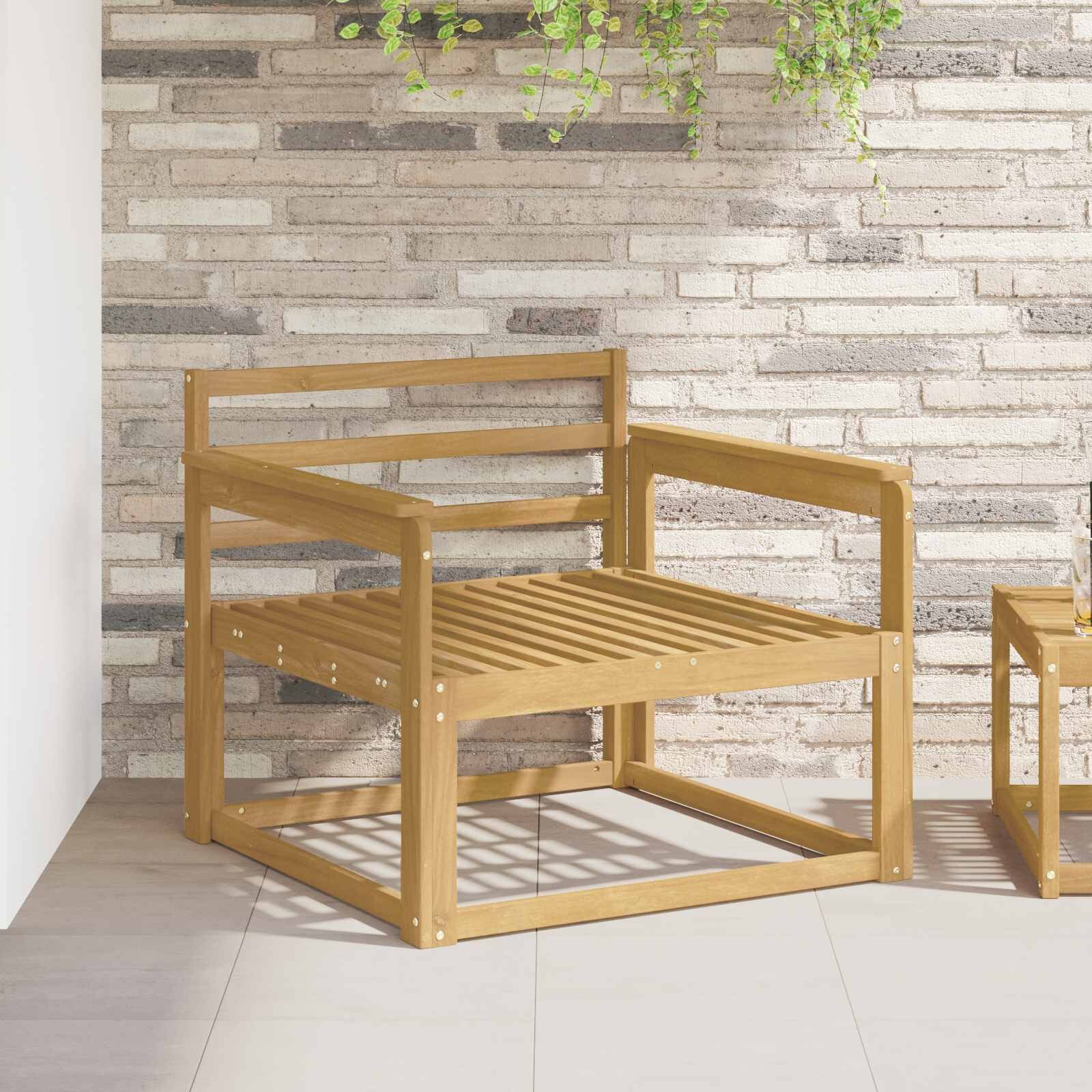 vidaXL Модул с подлакътници 2 бр. Бяло 79 x 6 x 61 см