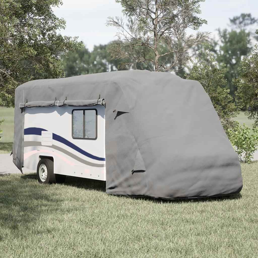 vidaXL Motorhome Covers Grey 660x235x275 cm Нетъкана материя