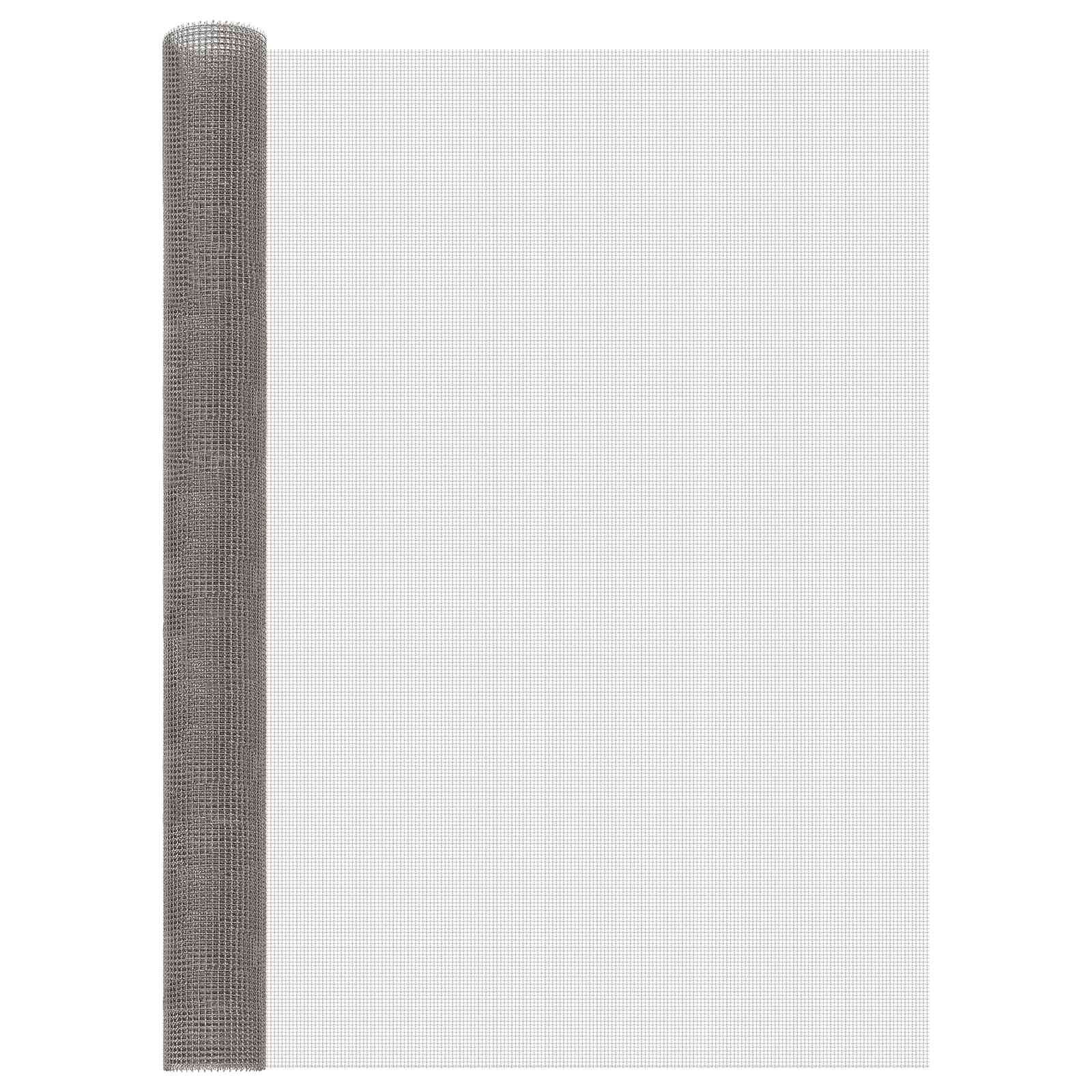 vidaXL Мрежест екран 120 x 1000 cm 3 Mesh Неръждаема стомана 201