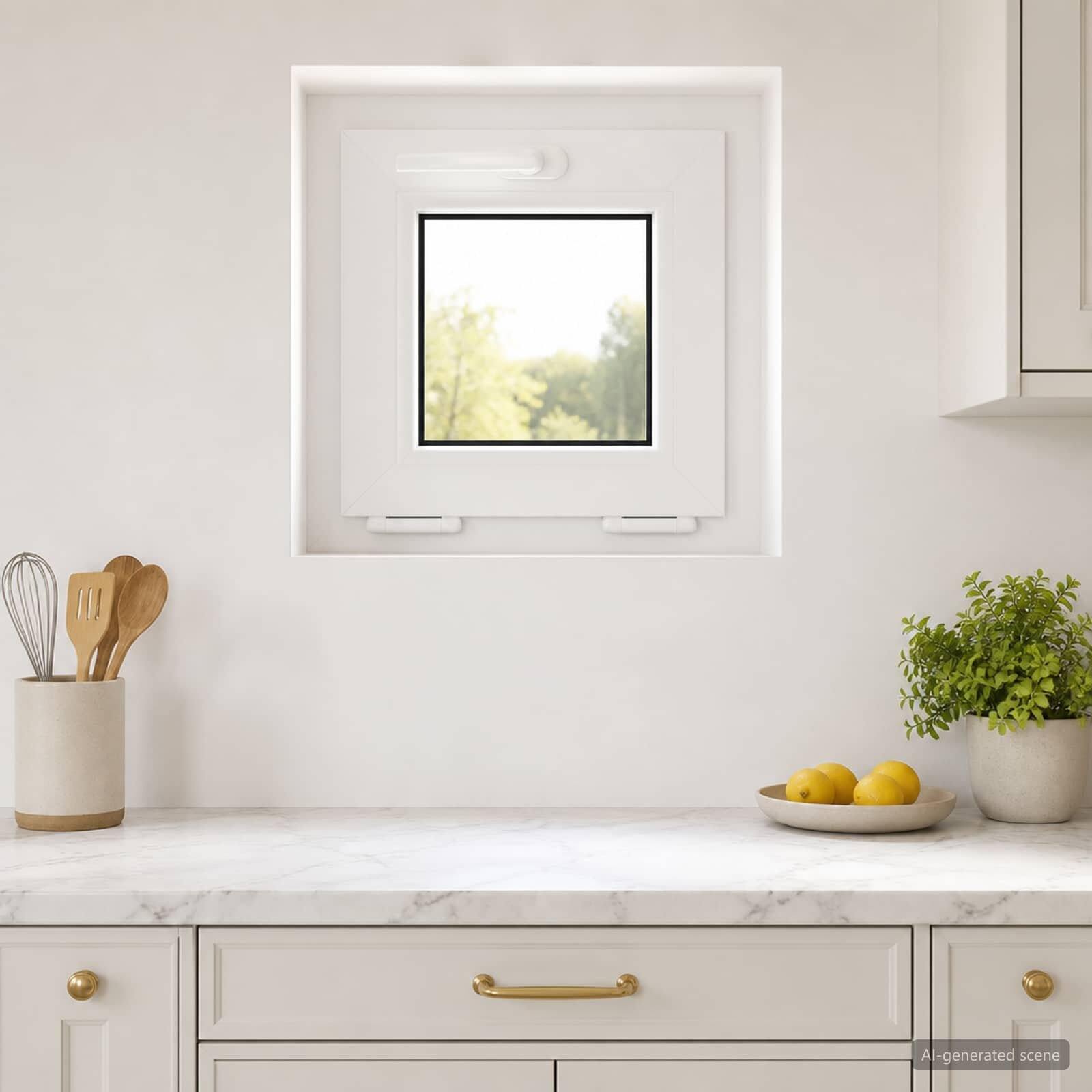 vidaXL Наклонен прозорец за мазе RISOR 40 x 40 cm
