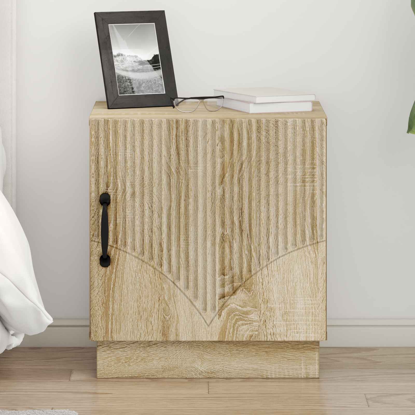 vidaXL Нощно шкафче 2 бр. Дъб сонома 43 x 345 x 47 см