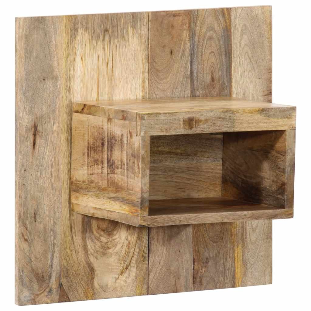 vidaXL Нощно шкафче 50x27x50 cm Масивна груба дървесина Манго