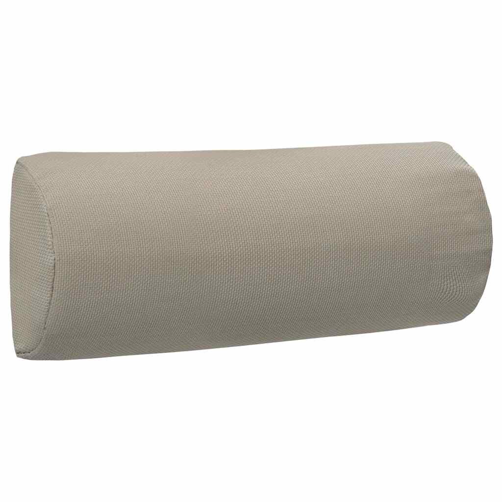 vidaXL Облегалка за глава за шезлонг таупе 40x75x15 см textilene
