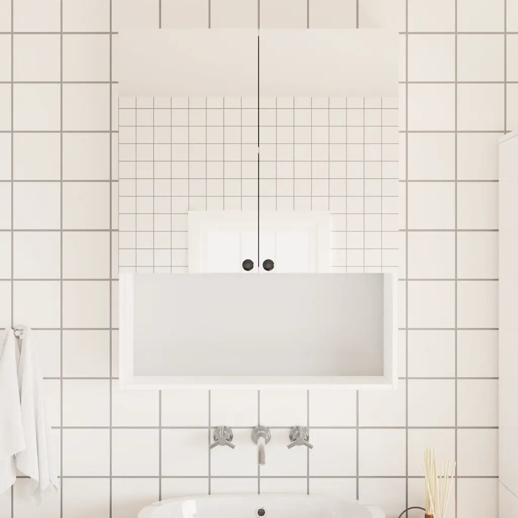 vidaXL Огледални фолиа 2 бр самозалепващи се 60x150 см PET