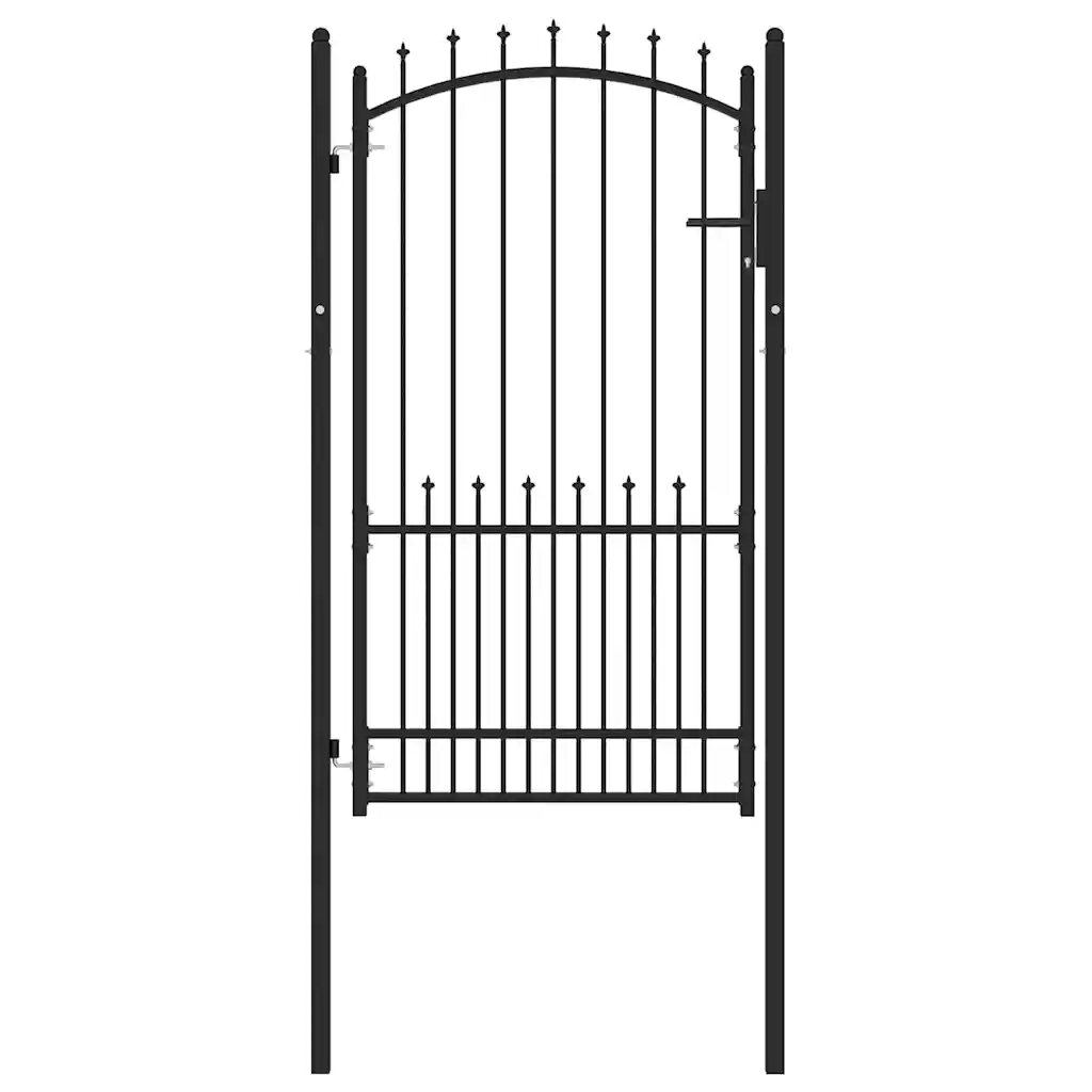 vidaXL Оградна врата с шипове EMMEN 100 x 175 cm