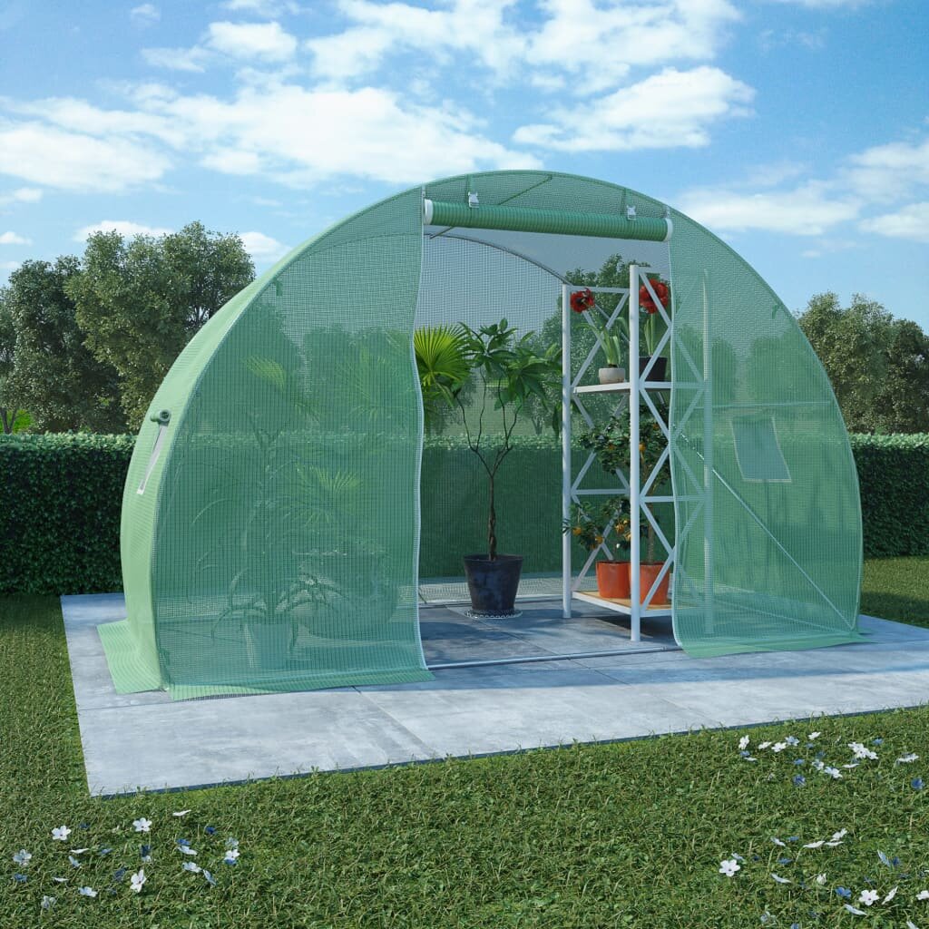 vidaXL Оранжерия 45 м² 300x150x200 см