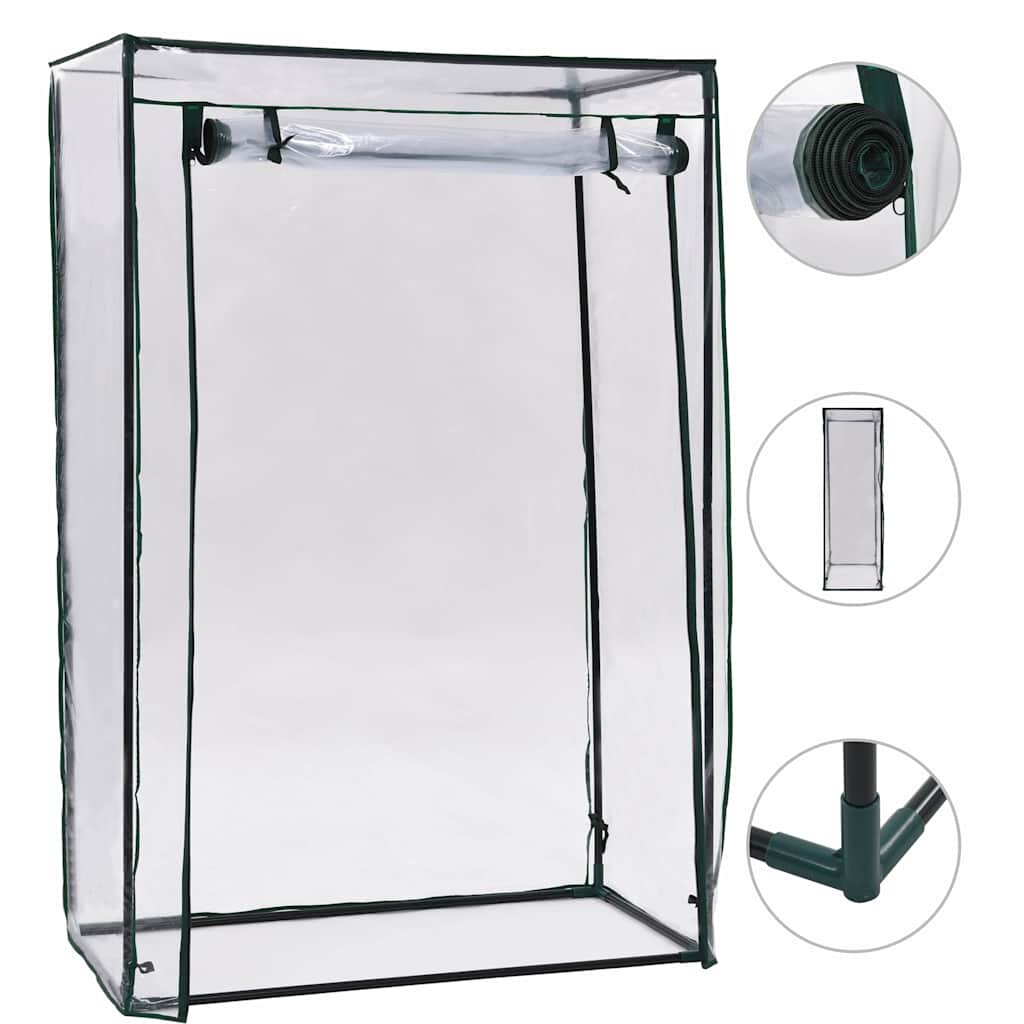 vidaXL Оранжерия за домати 102x52x150 см