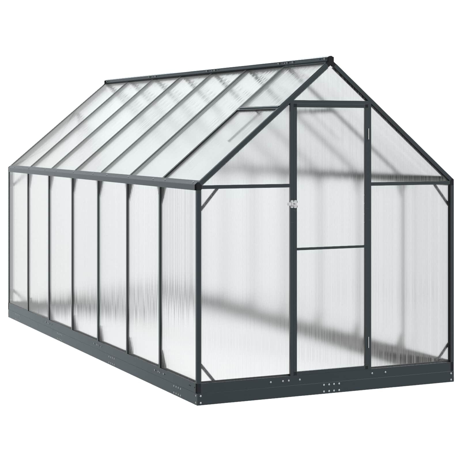 vidaXL Оранжерия за градина 1835 x 4235 x 207 см