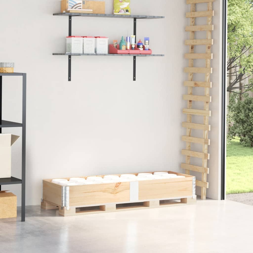 vidaXL Палетна страница 150x50 см борова дървесина масив