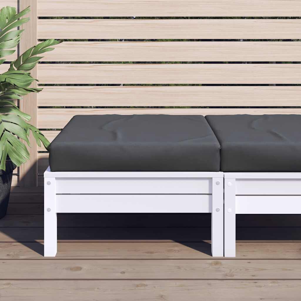 vidaXL Палетна възглавница антрацит 60x60x95 см Оксфорд плат
