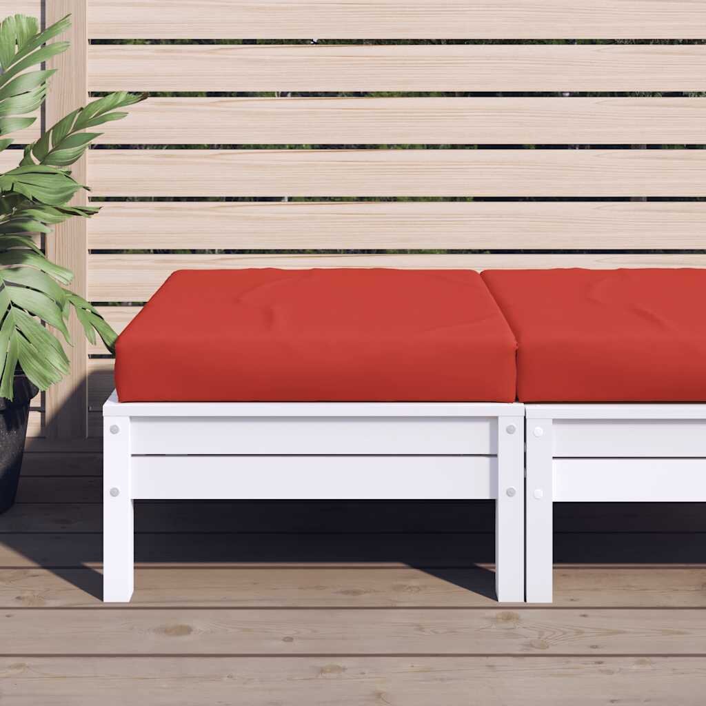 vidaXL Палетна възглавница червена 60x60x95 см Оксфорд плат