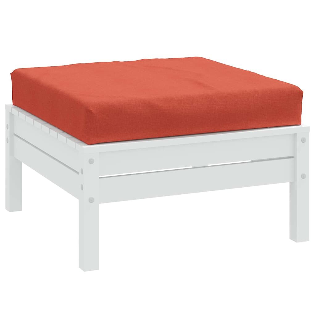 vidaXL Палетна възглавница меланж червени 60x60x95 см плат
