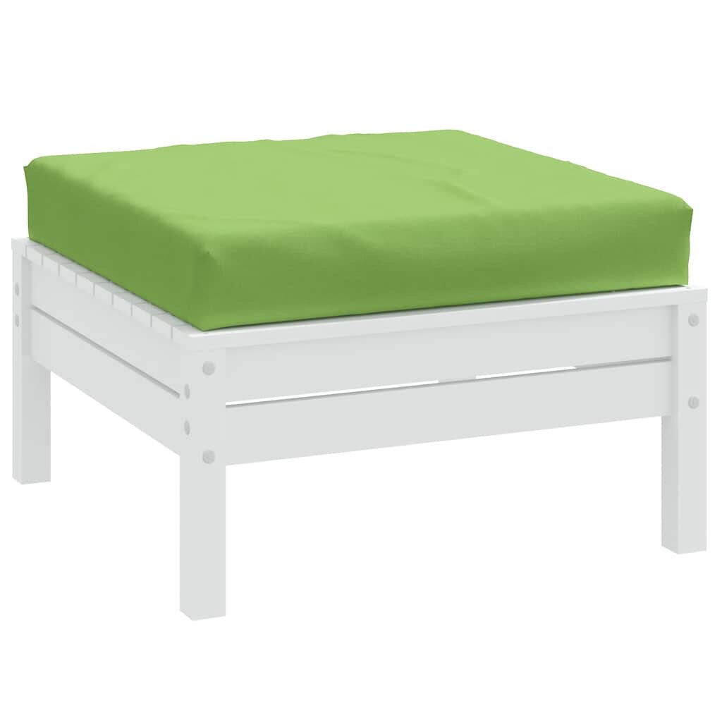 vidaXL Палетна възглавница меланж зелено 60x60x95 см плат