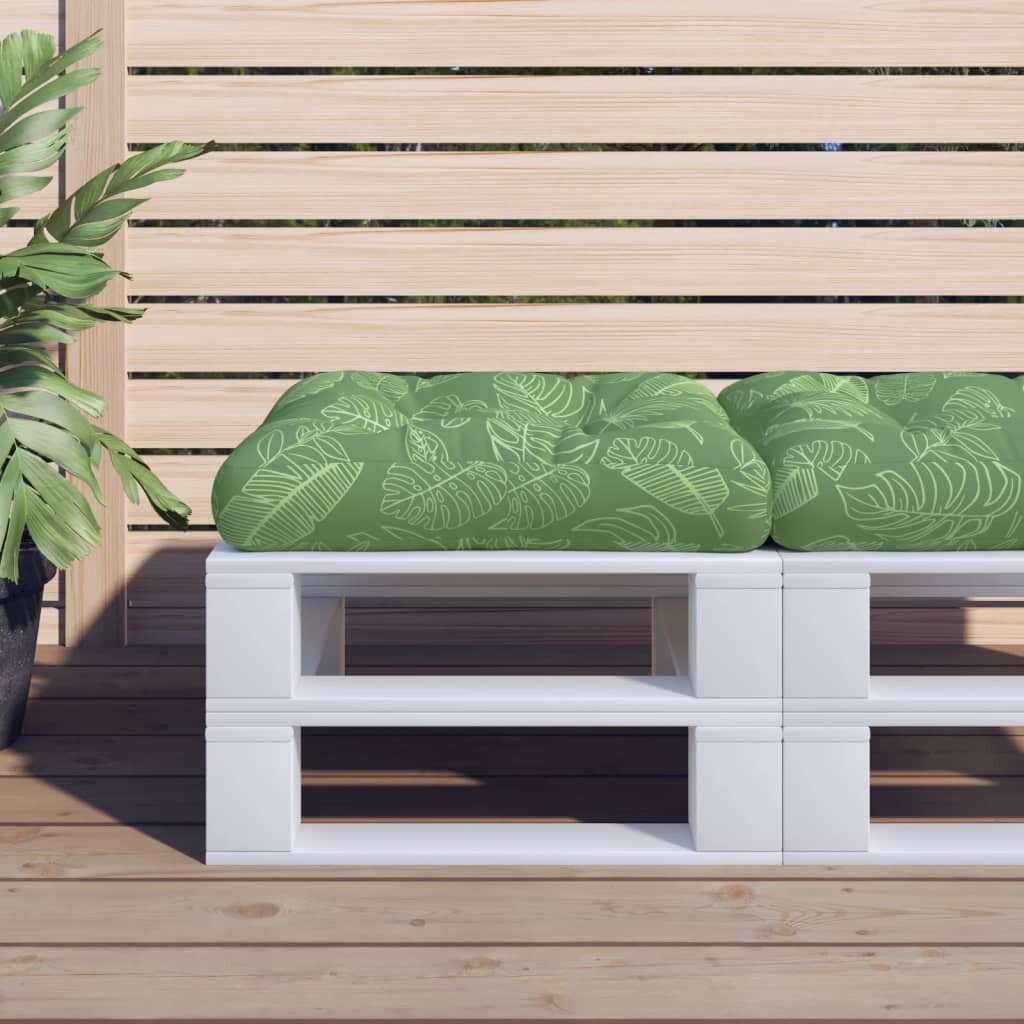 vidaXL Палетна възглавница на листа 60x615x10 см Оксфорд плат