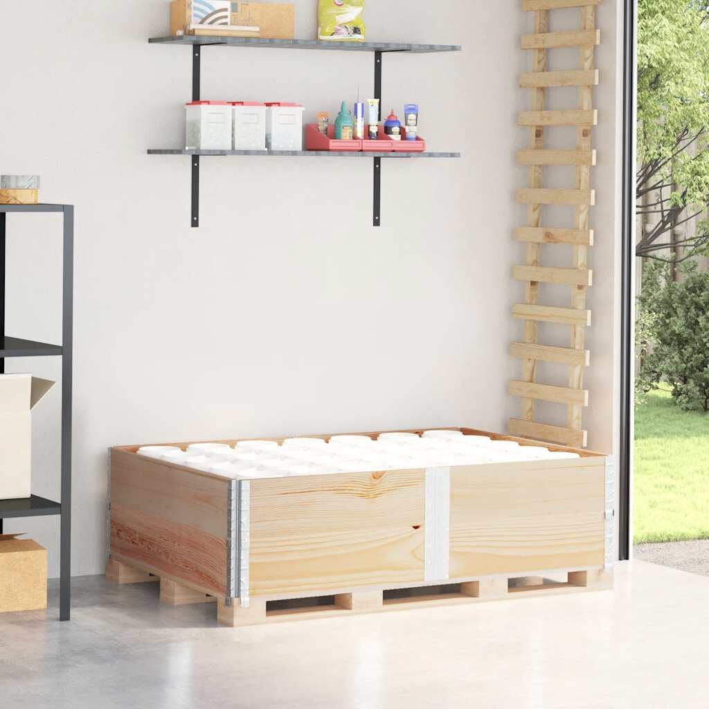 vidaXL Палетни страници 2 бр 150x100 см борова дървесина масив