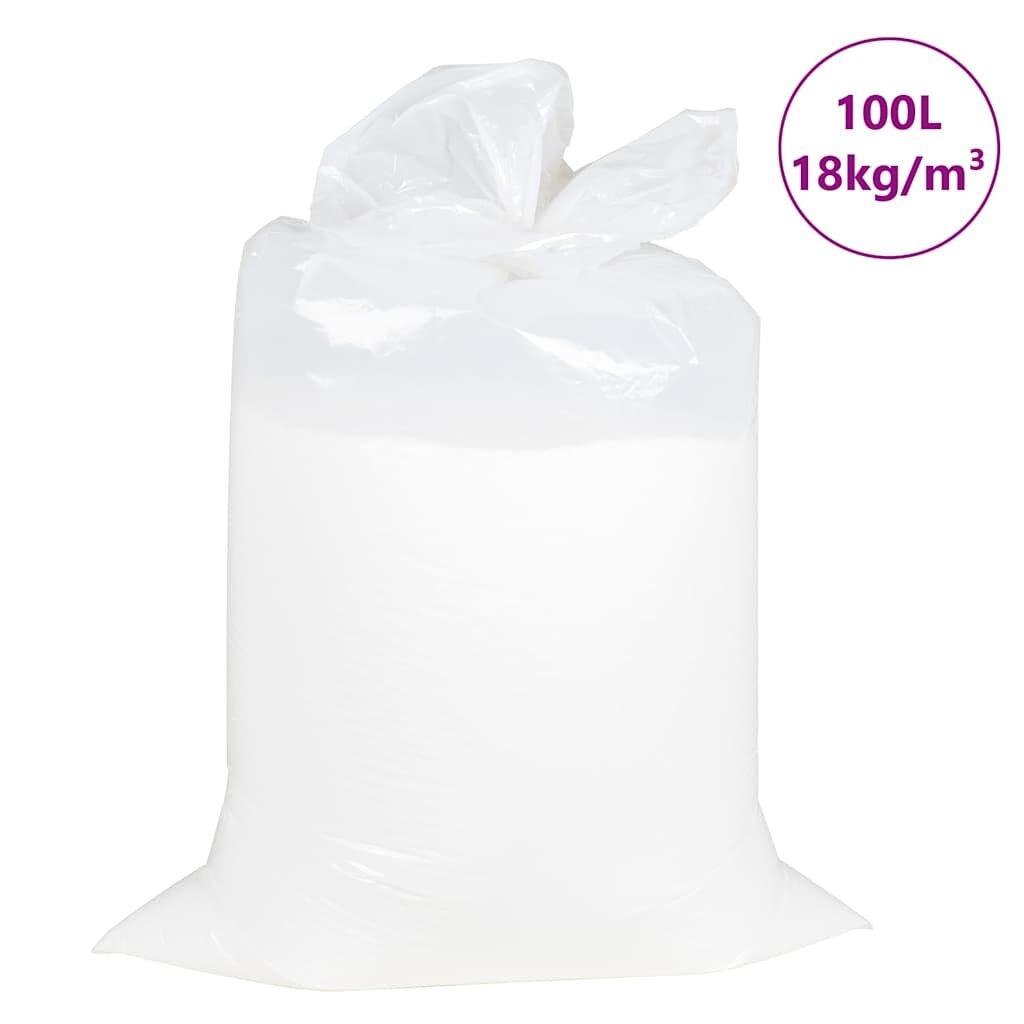 vidaXL Пълнеж за торбички EPS 100 L Бял 18 kg/m³