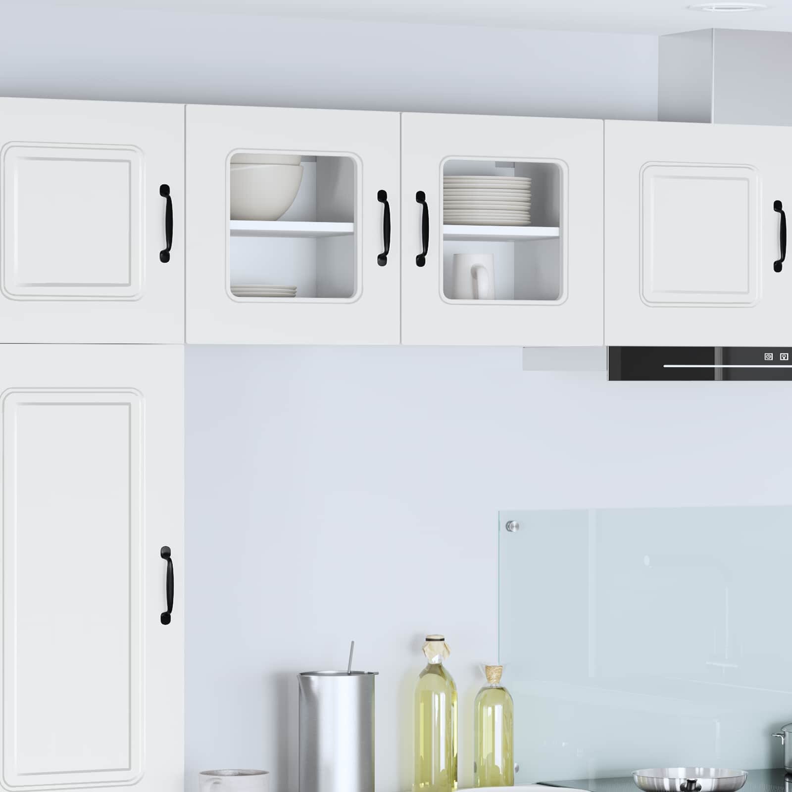 vidaXL Панел за миялна машина Kalmar Бяло 40 x 31 x 40 см