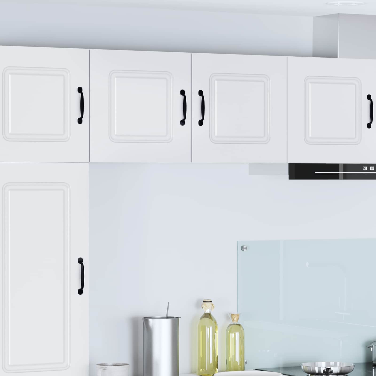 vidaXL Панел за миялна машина Kalmar Бяло 40 x 31 x 40 см