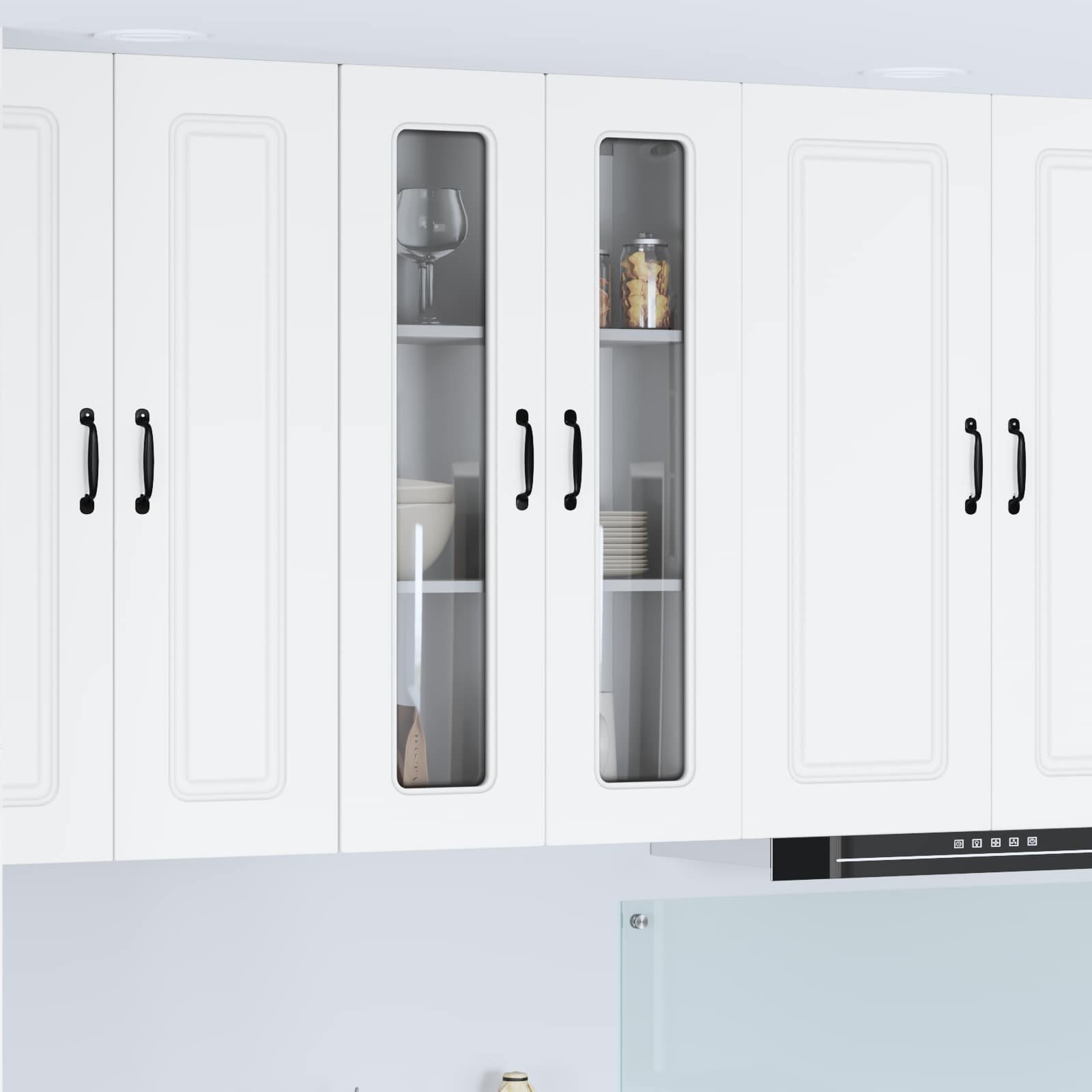 vidaXL Панел за миялна машина Kalmar Бяло 60 x 31 x 100 см