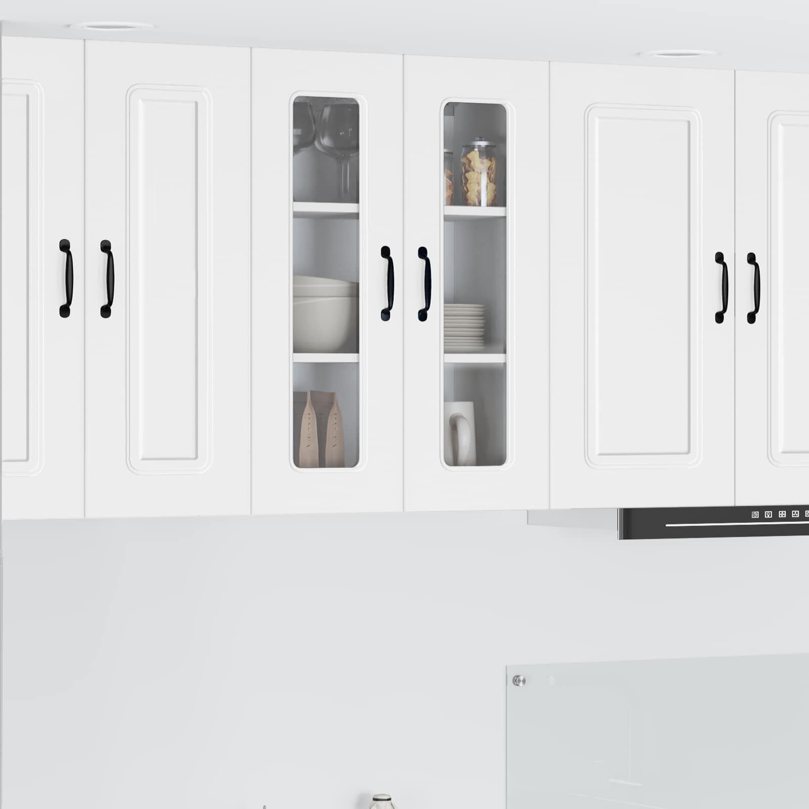 vidaXL Панел за миялна машина Kalmar Бяло 60 x 31 x 80 см