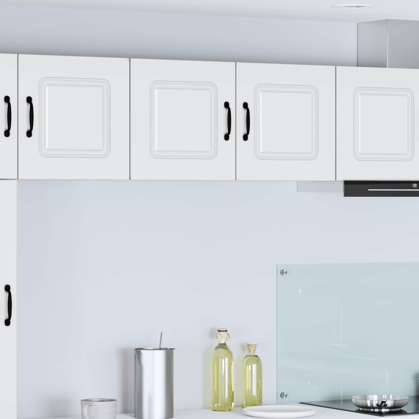 vidaXL Панел за миялна машина Kalmar Бяло 80 x 31 x 40 см