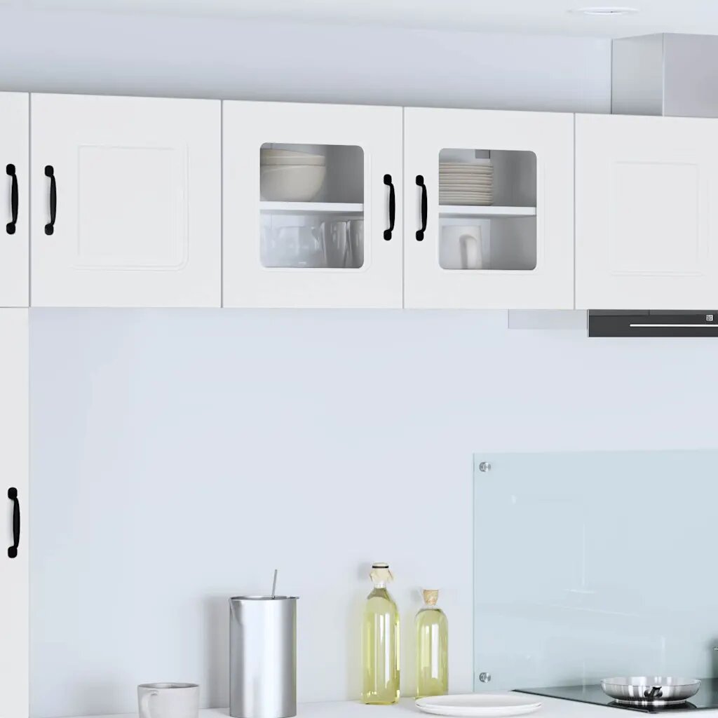 vidaXL Панел за миялна машина Kalmar Бяло 80 x 31 x 40 см