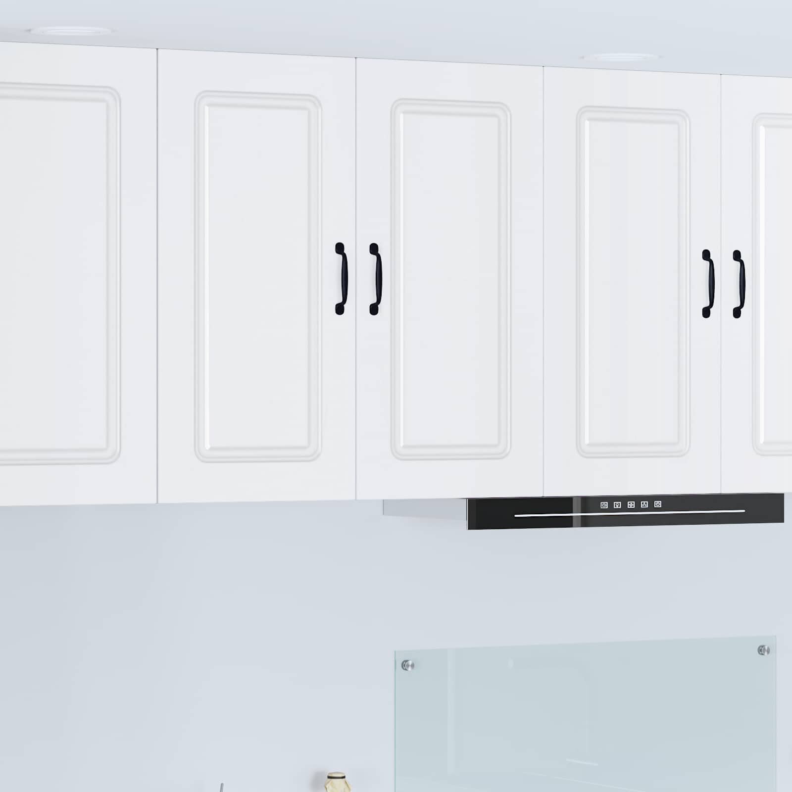 vidaXL Панел за миялна машина Kalmar Бяло 80 x 31 x 80 см