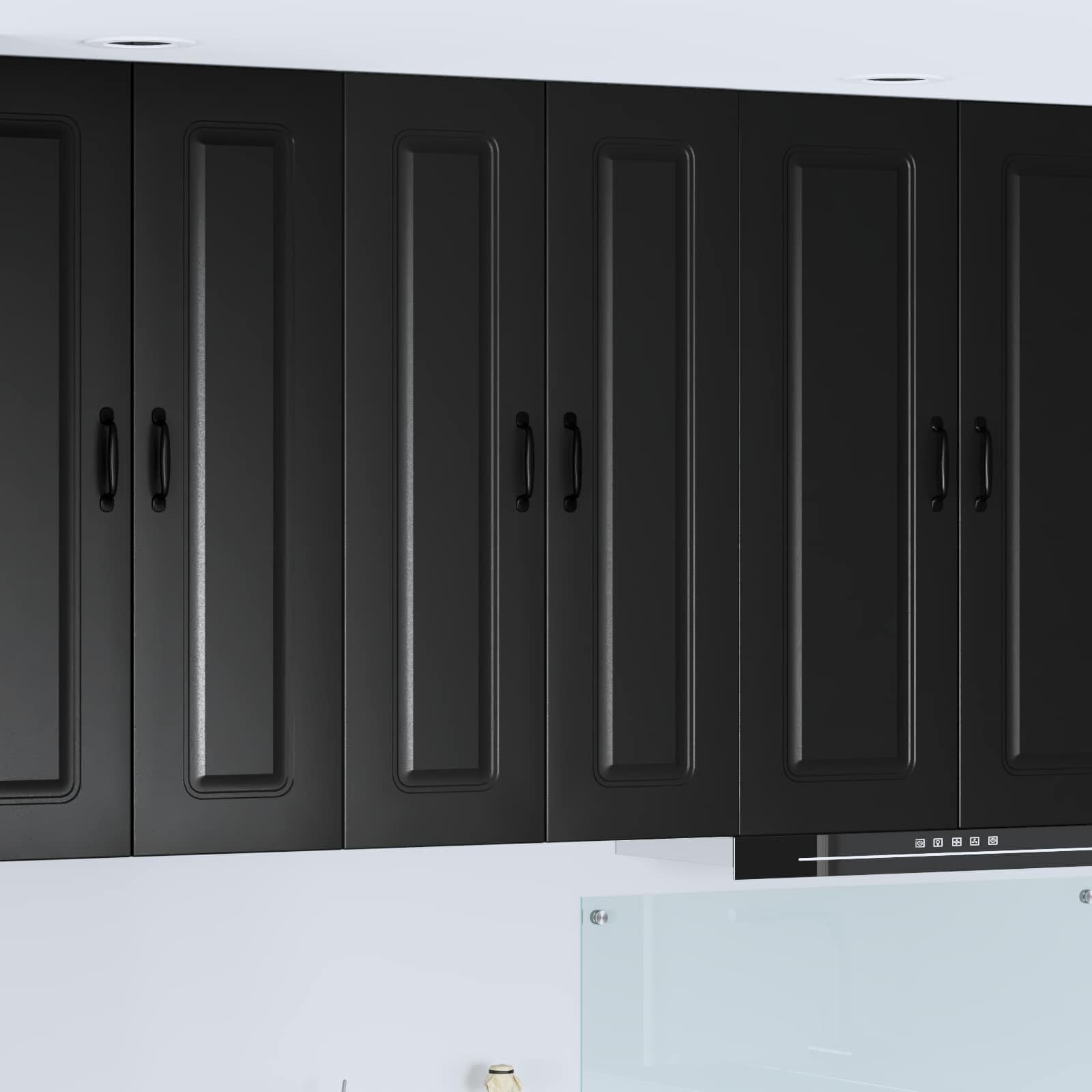 vidaXL Панел за миялна машина Kalmar Черно 60 x 31 x 100 см