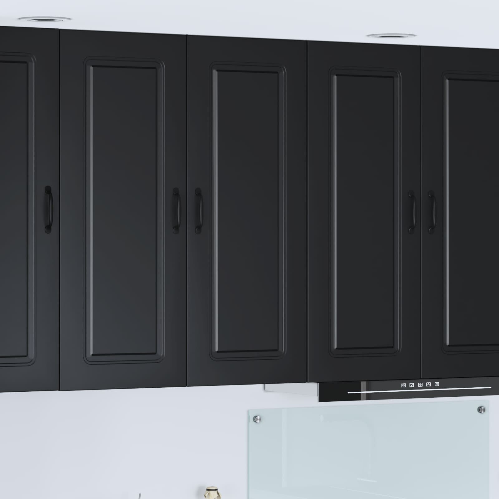 vidaXL Панел за миялна машина Kalmar Черно 80 x 31 x 100 см
