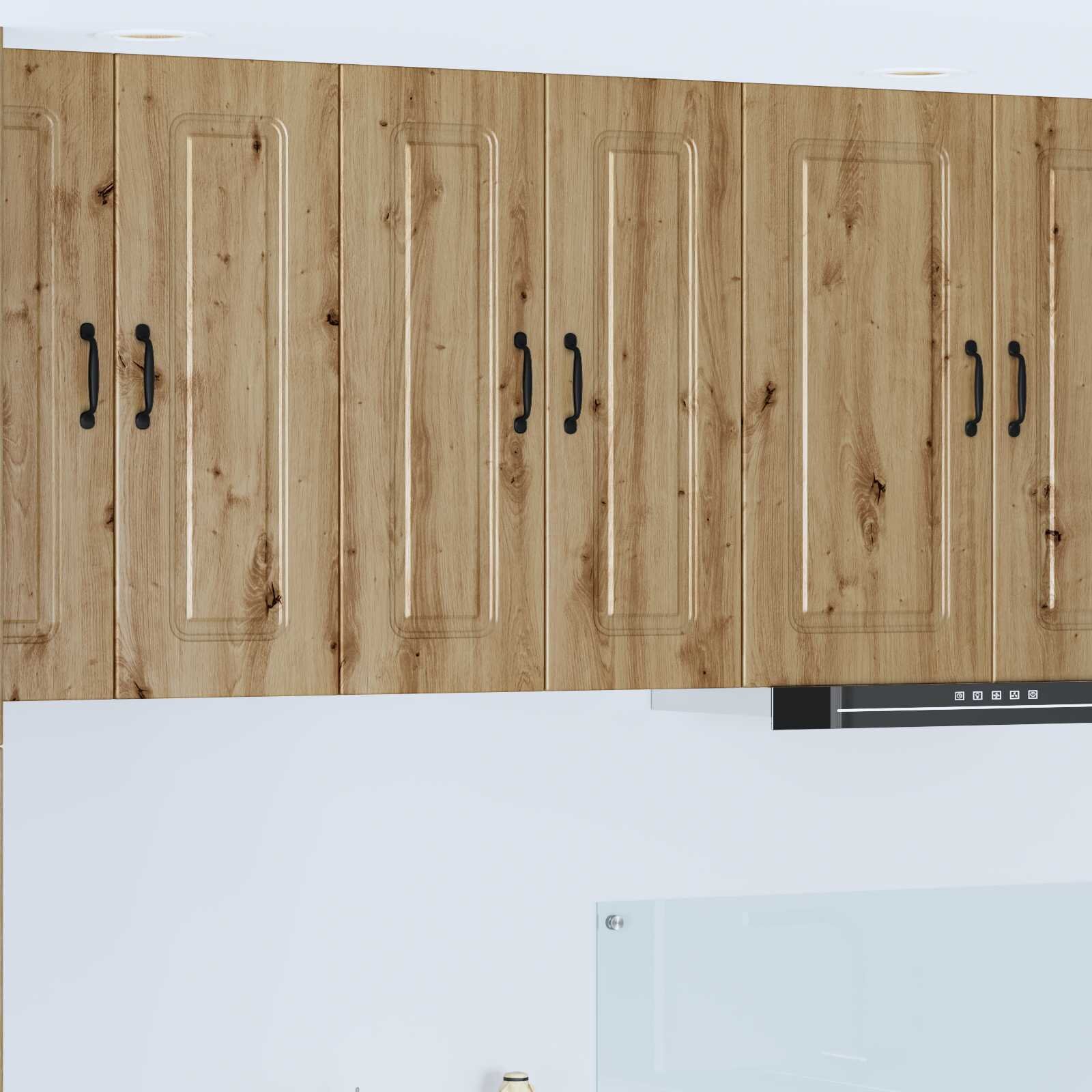 vidaXL Панел за миялна машина Kalmar Дъб 30 x 31 x 80 см