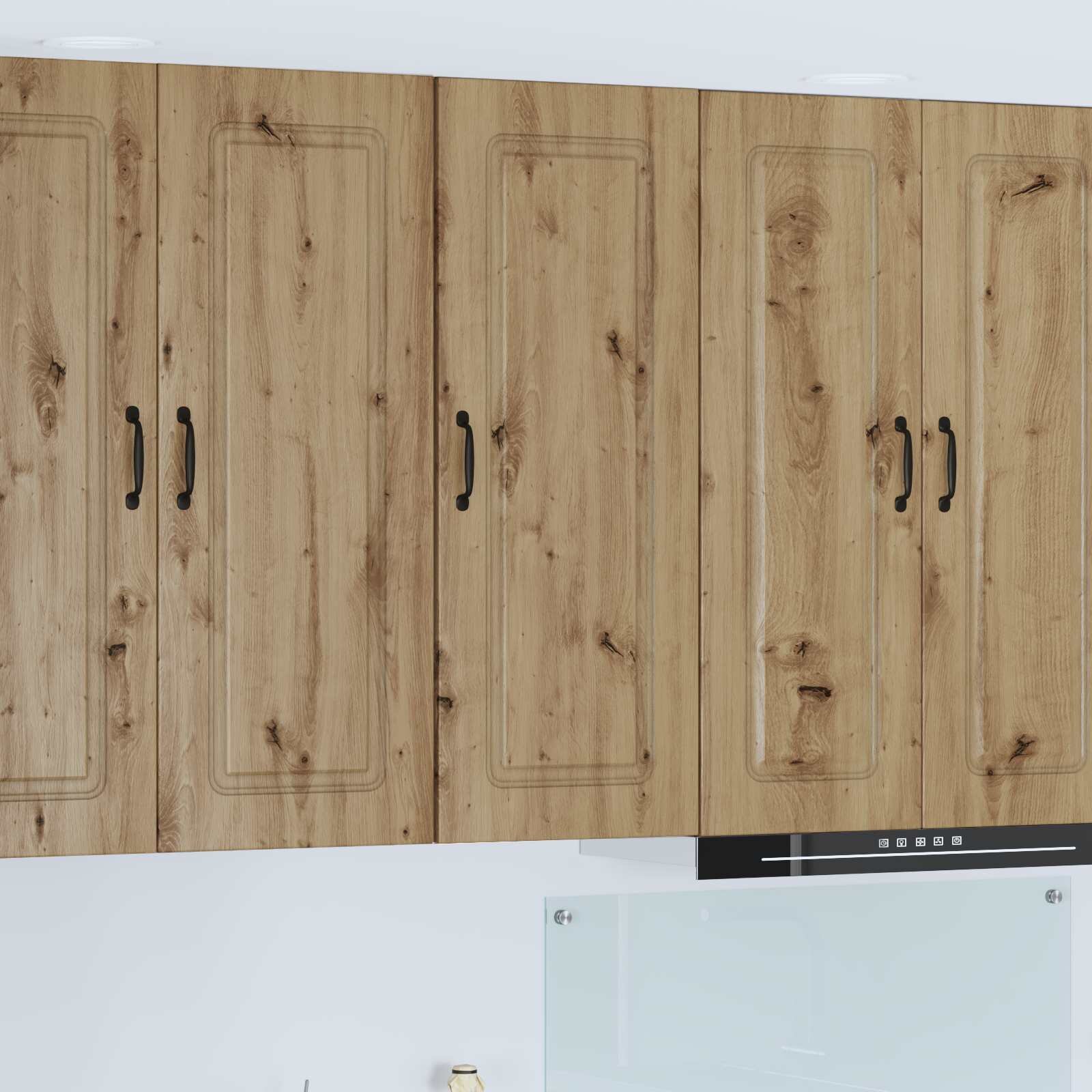 vidaXL Панел за миялна машина Kalmar Дъб 40 x 31 x 100 см