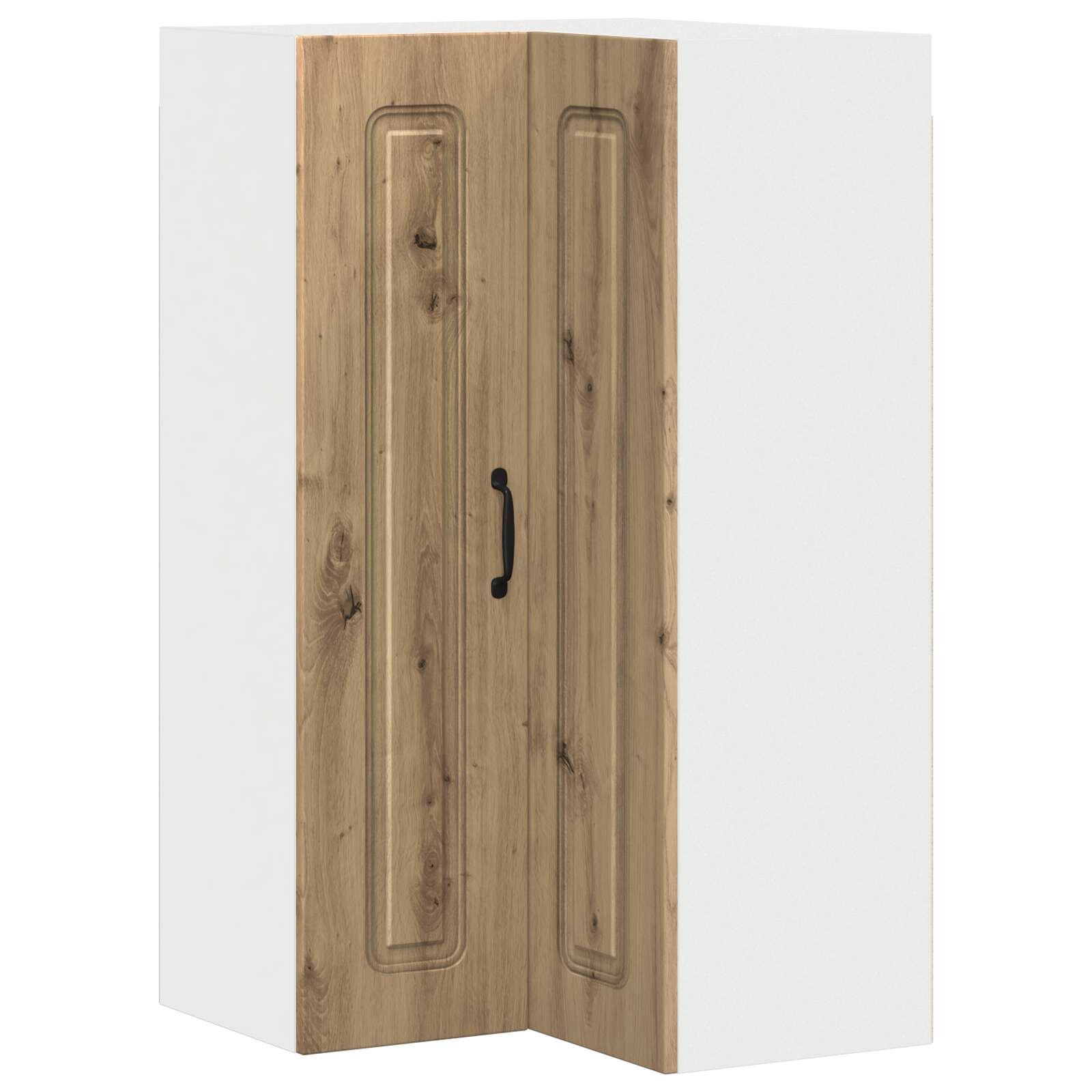 vidaXL Панел за миялна машина Kalmar Дъб 57 x 57 x 100 см