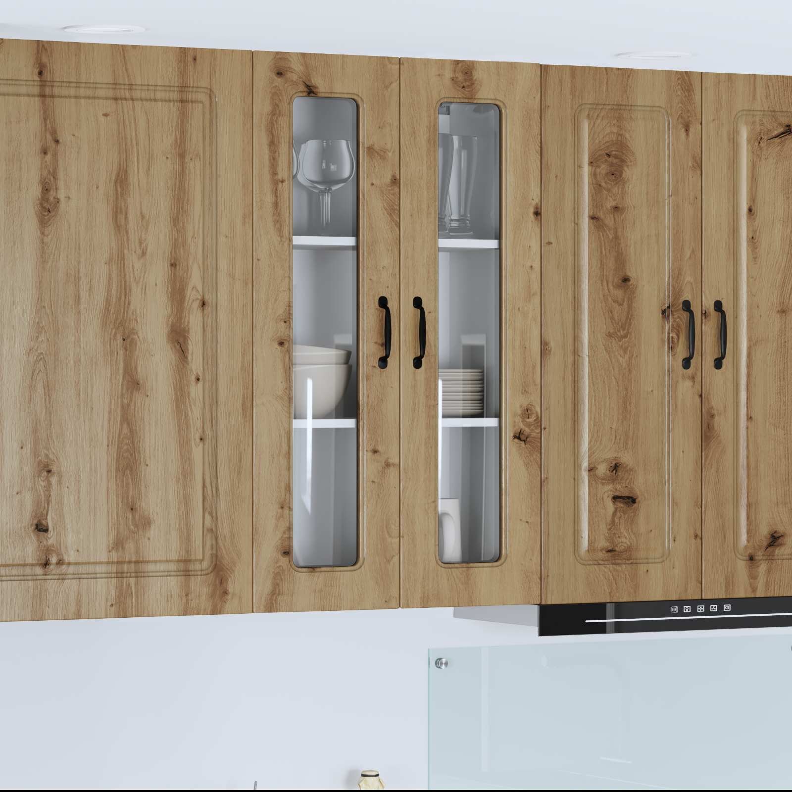vidaXL Панел за миялна машина Kalmar Дъб 60 x 31 x 100 см