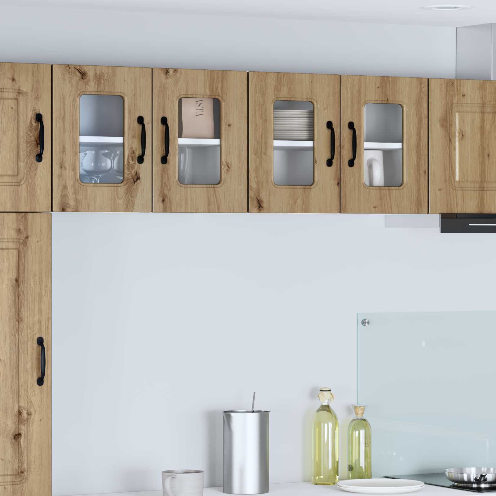 vidaXL Панел за миялна машина Kalmar Дъб 60 x 31 x 40 см